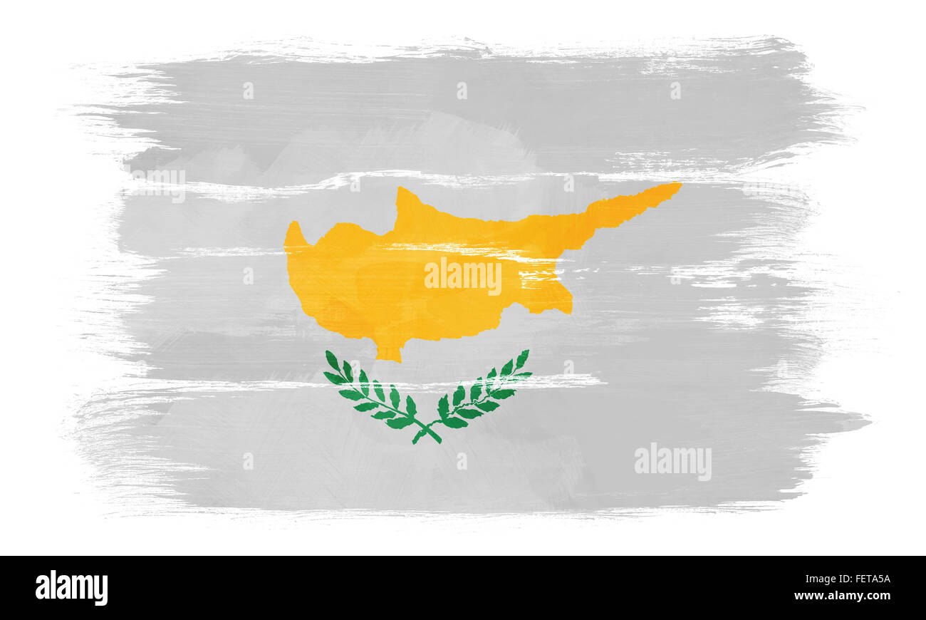 The Cypriot flag Stock Photo Alamy
