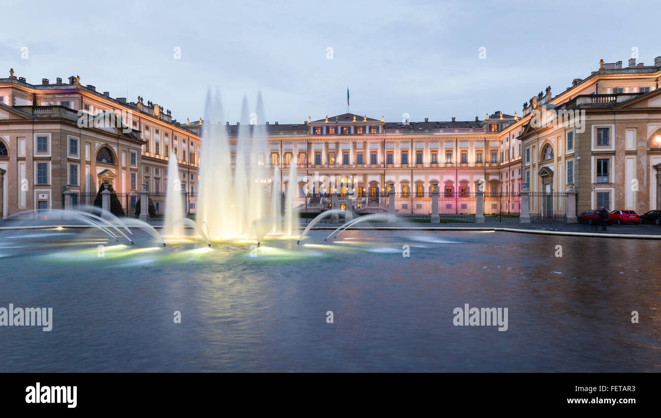 Villa reale di monza hi-res stock photography and images - Alamy, image size:1300x823