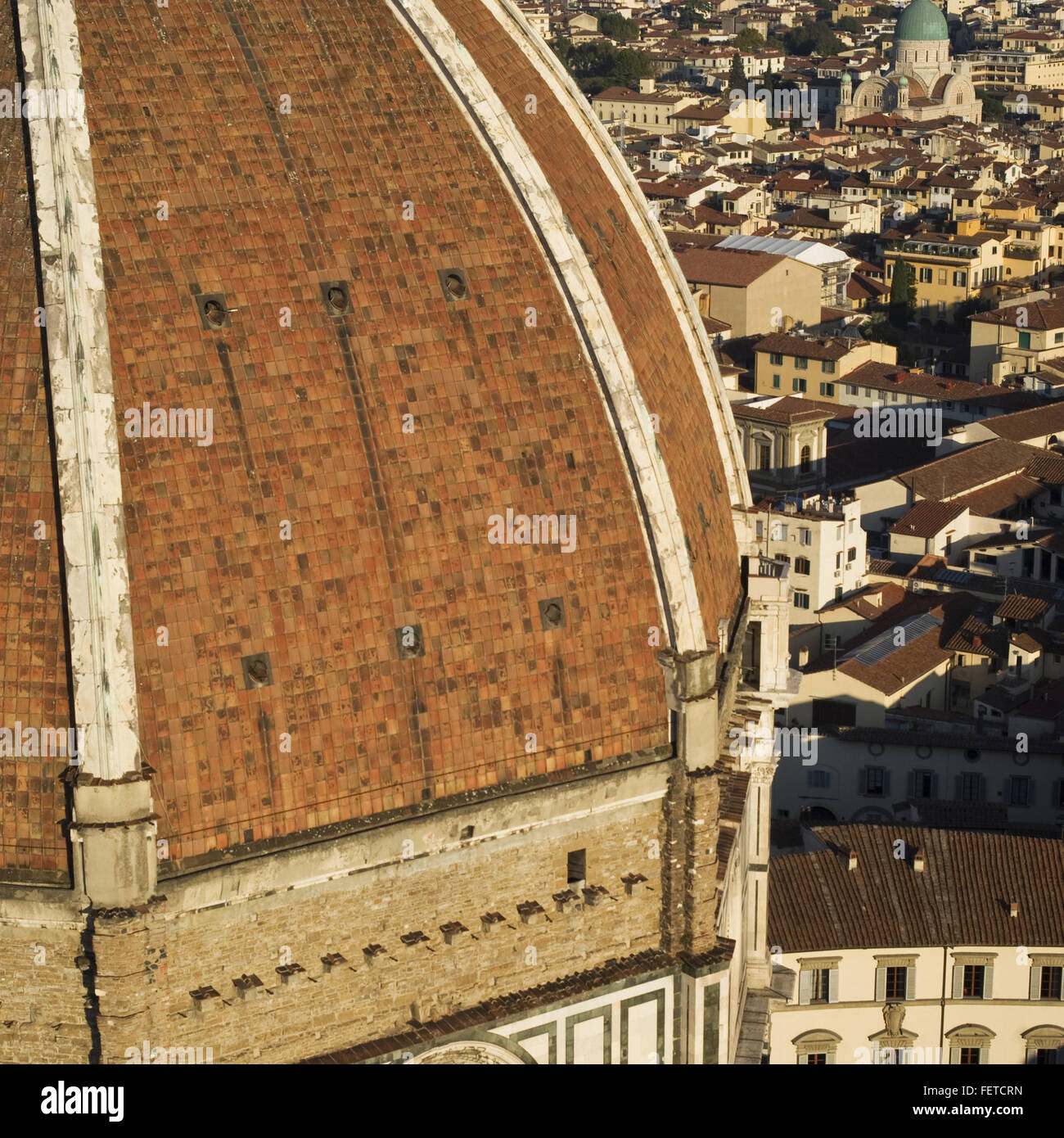 Detail view of the Dome Brunelleschi, Florence, Italy Stock Photo - Alamy