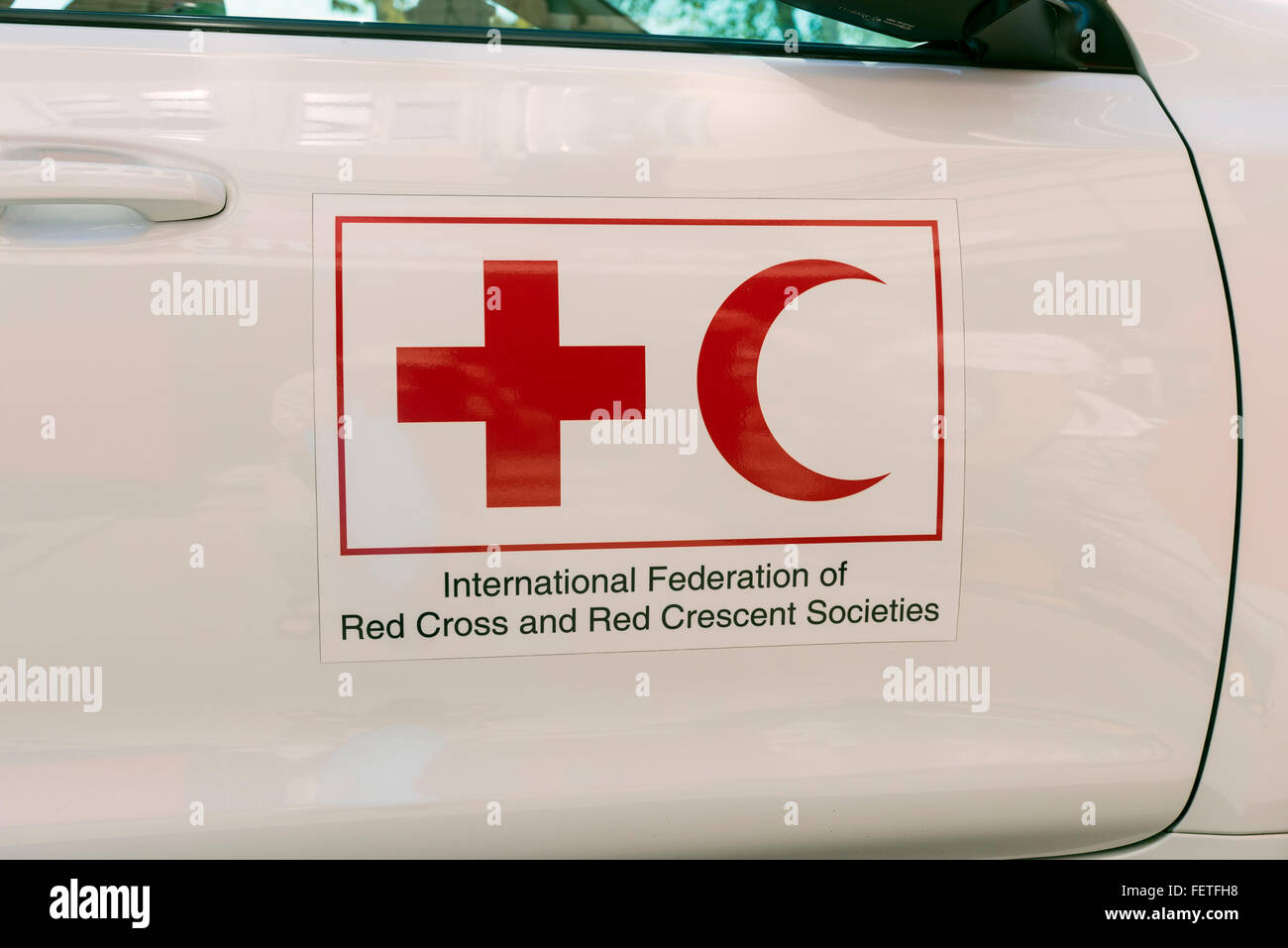 Red cross Stock Photo