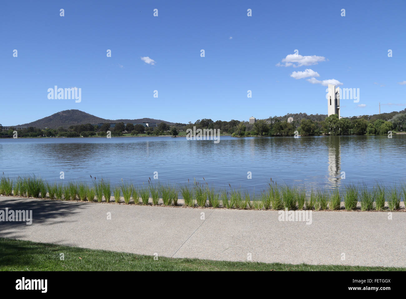 Lake Burley Griffin in Canberra, Australia Stock Photo - Alamy