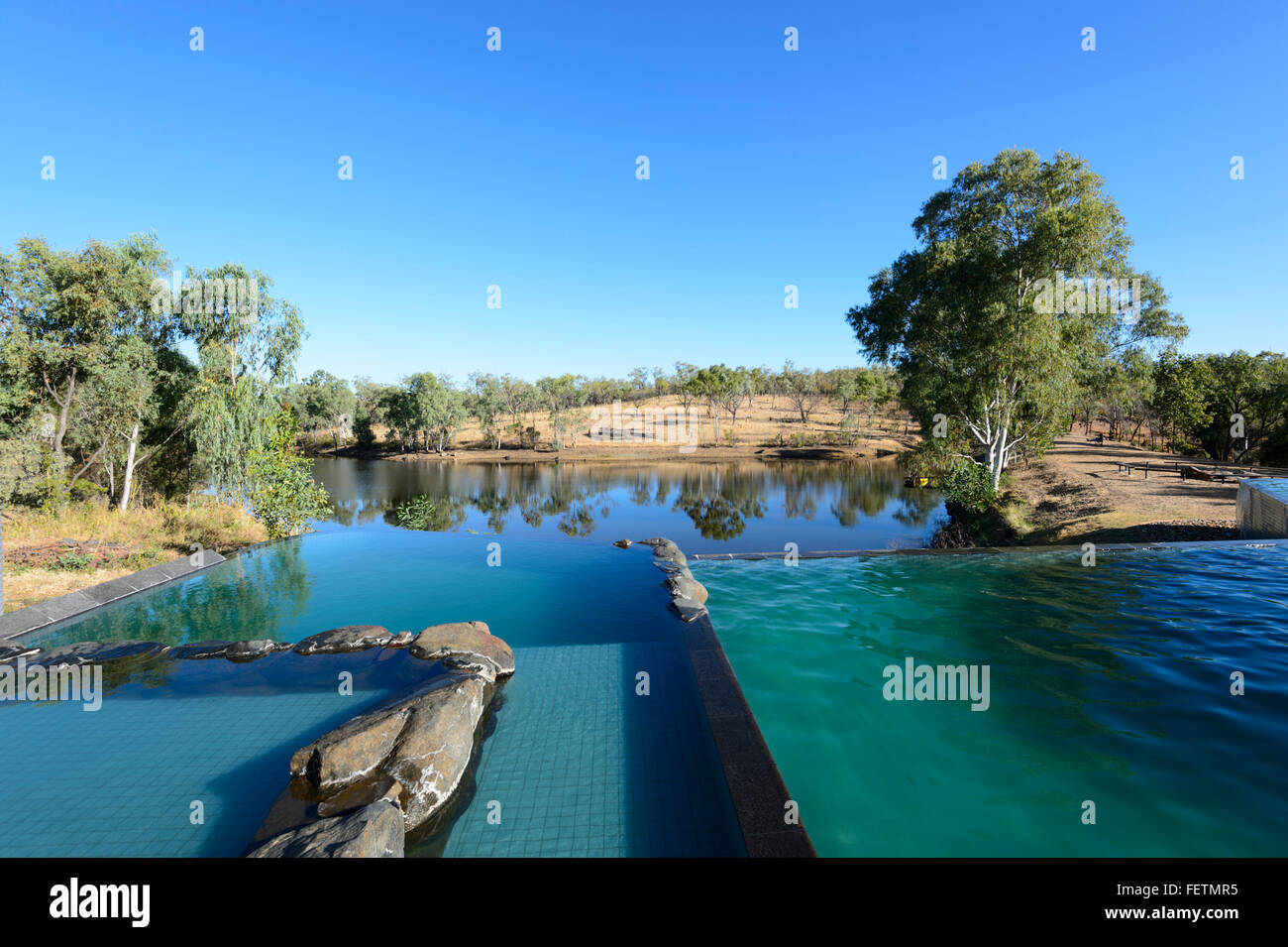 Infinity Pool, Cobbold Gorge,  Queensland Australia Stock Photo