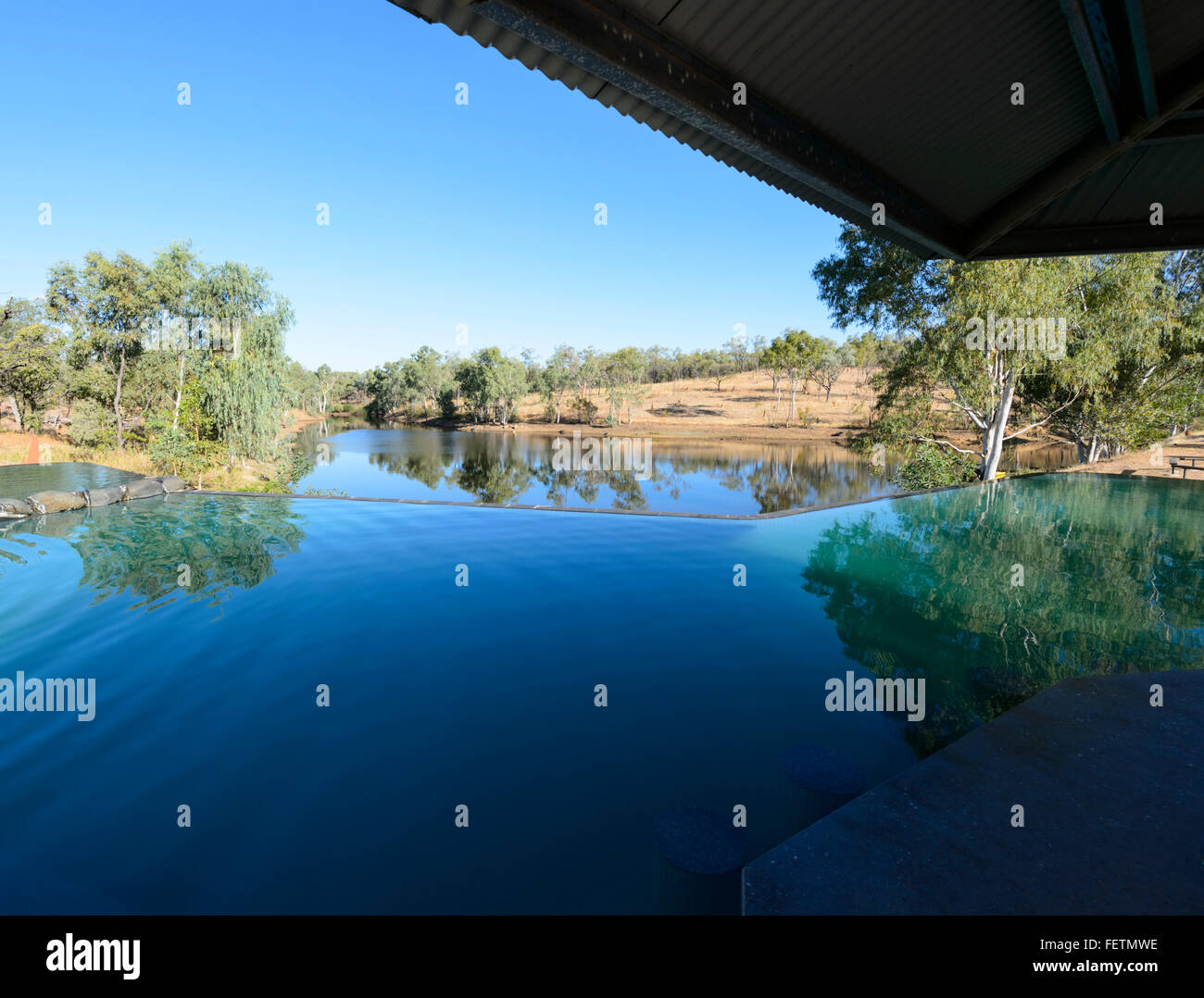 Infinity Pool, Cobbold Gorge, Gulf Savannah, Queensland, Australia Stock Photo