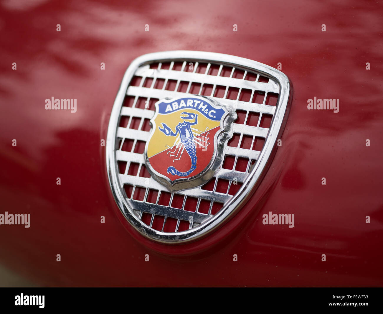 ABARTH 750 RECORD MONZA ZAGATO 1958 Stock Photo