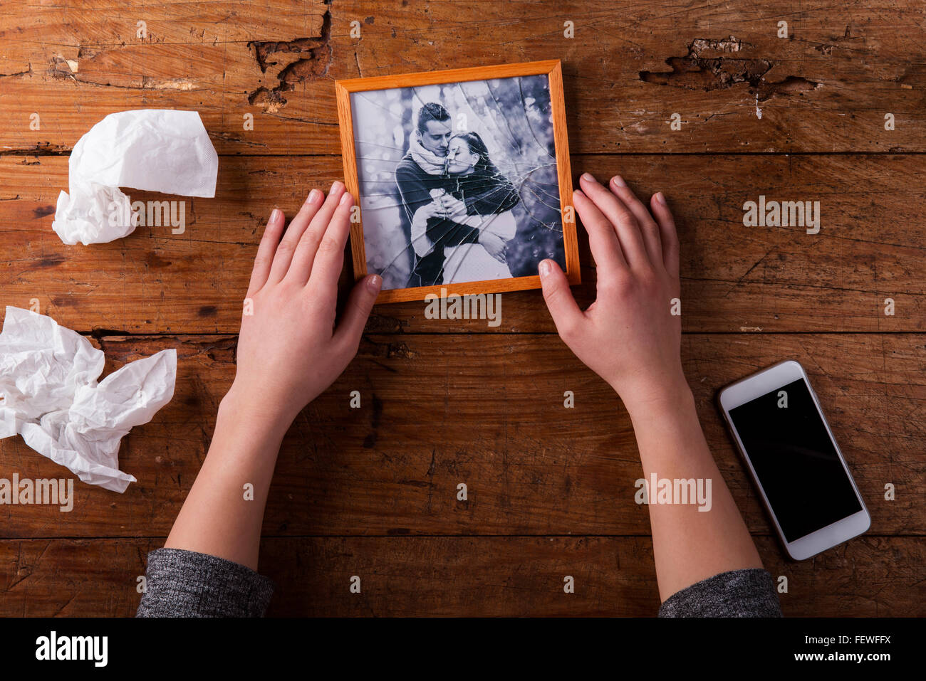 Broken picture frame hires stock photography and images Alamy
