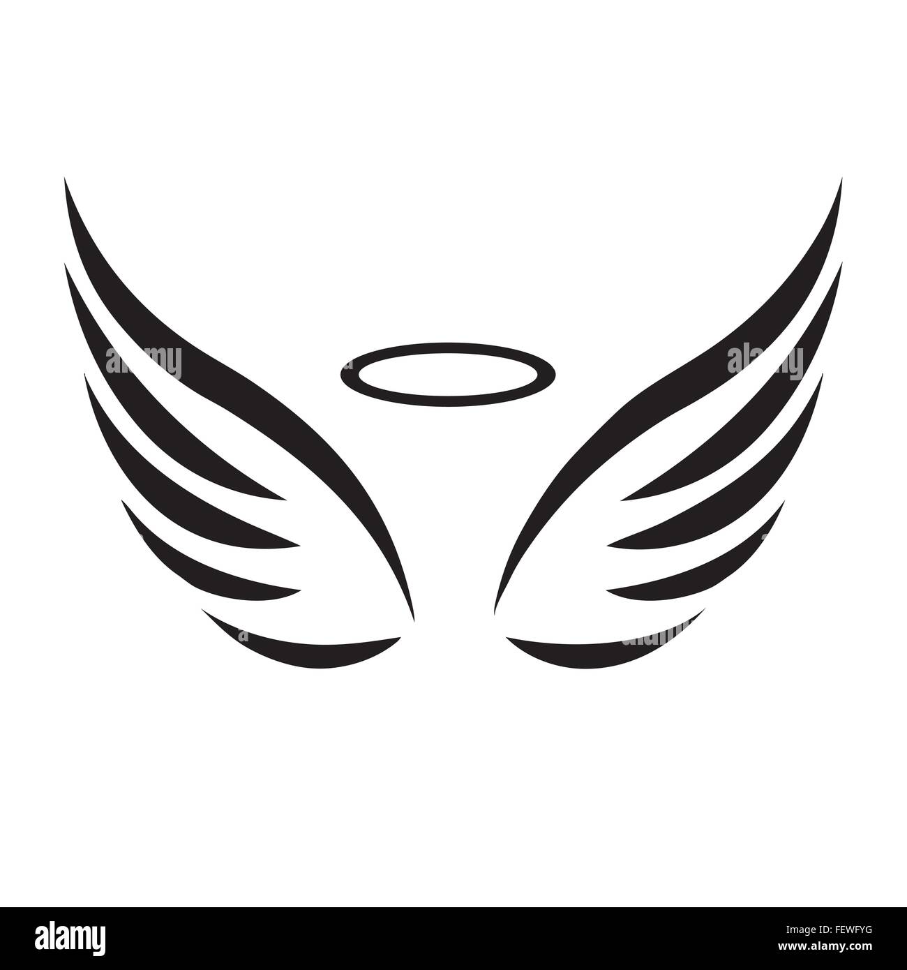 Angel Wings Drawings