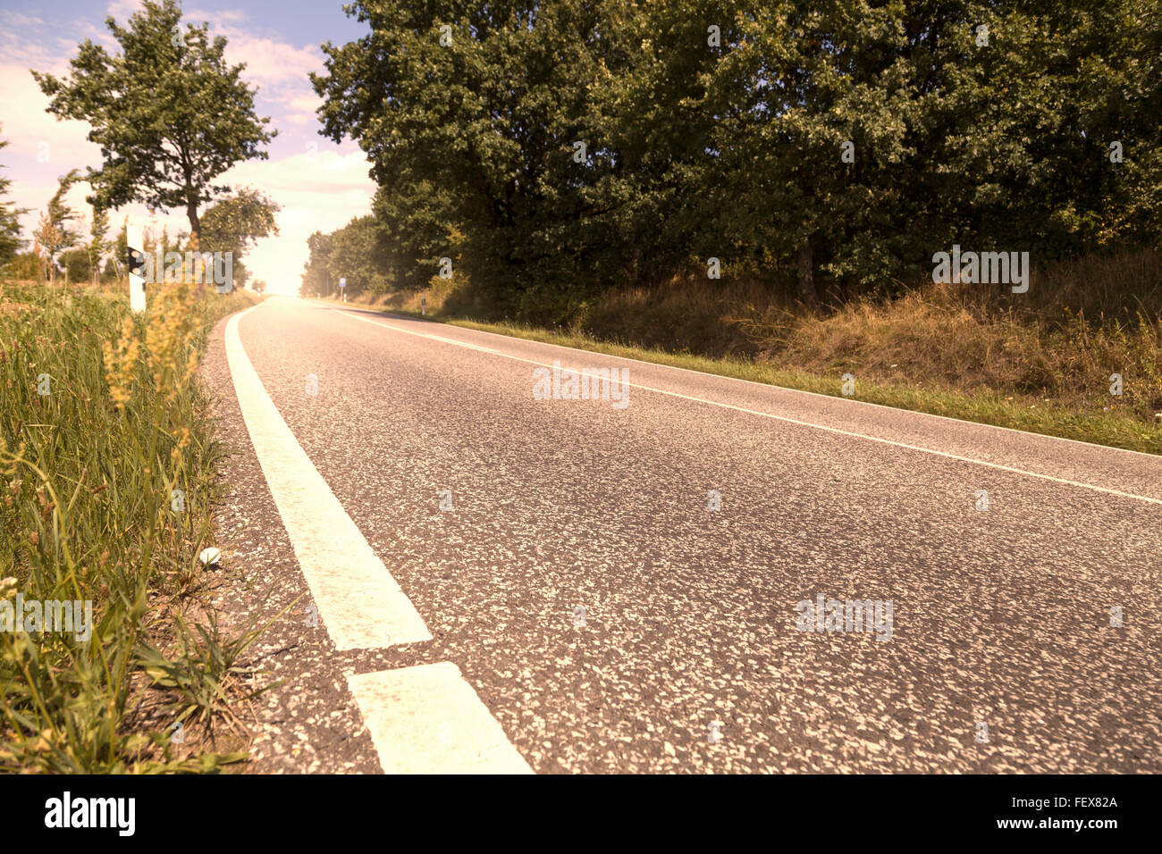 empty road Stock Photo