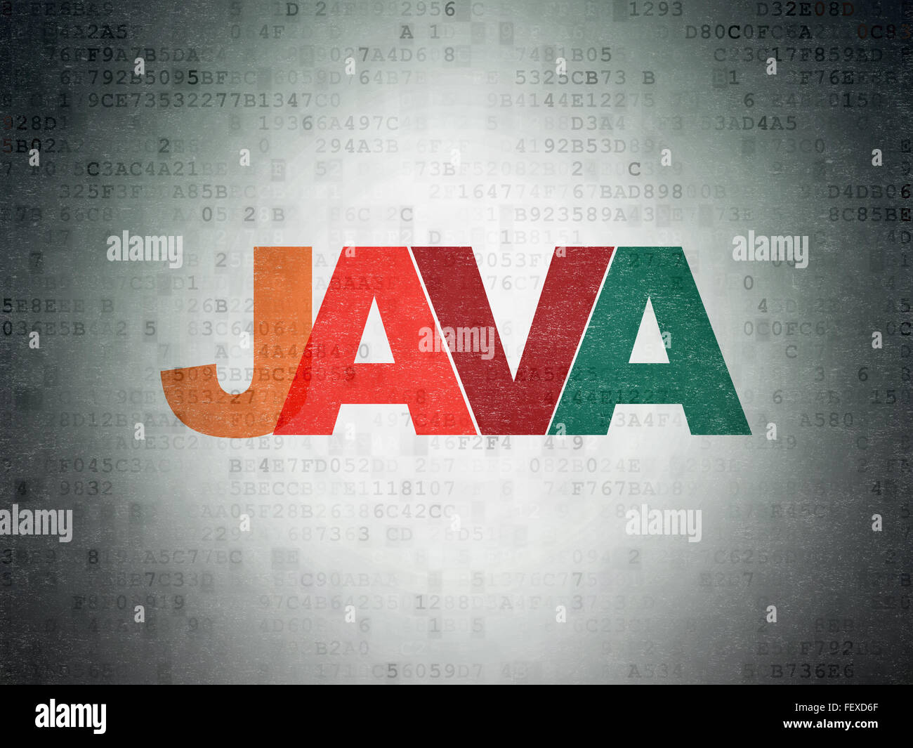 Software concept: Java on Digital Paper background Stock Photo - Alamy