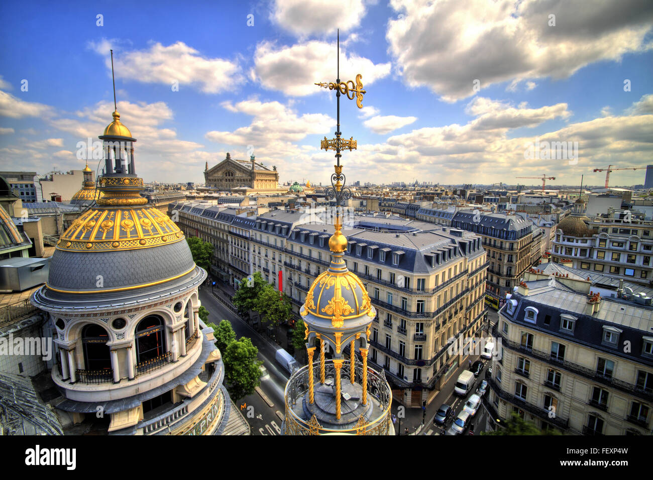Paris opera rooftop hires stock photography and images Alamy