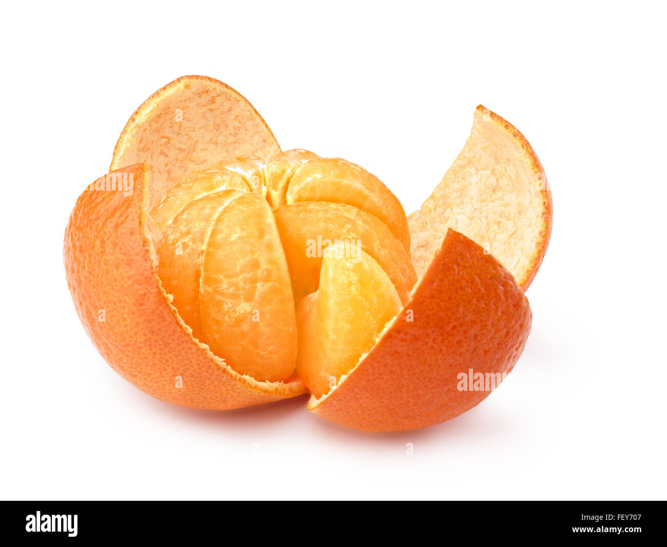Fresh Ripe Whole And Sliced Mandarin Tangerine Or Clementine Stock Photo -  Download Image Now - iStock