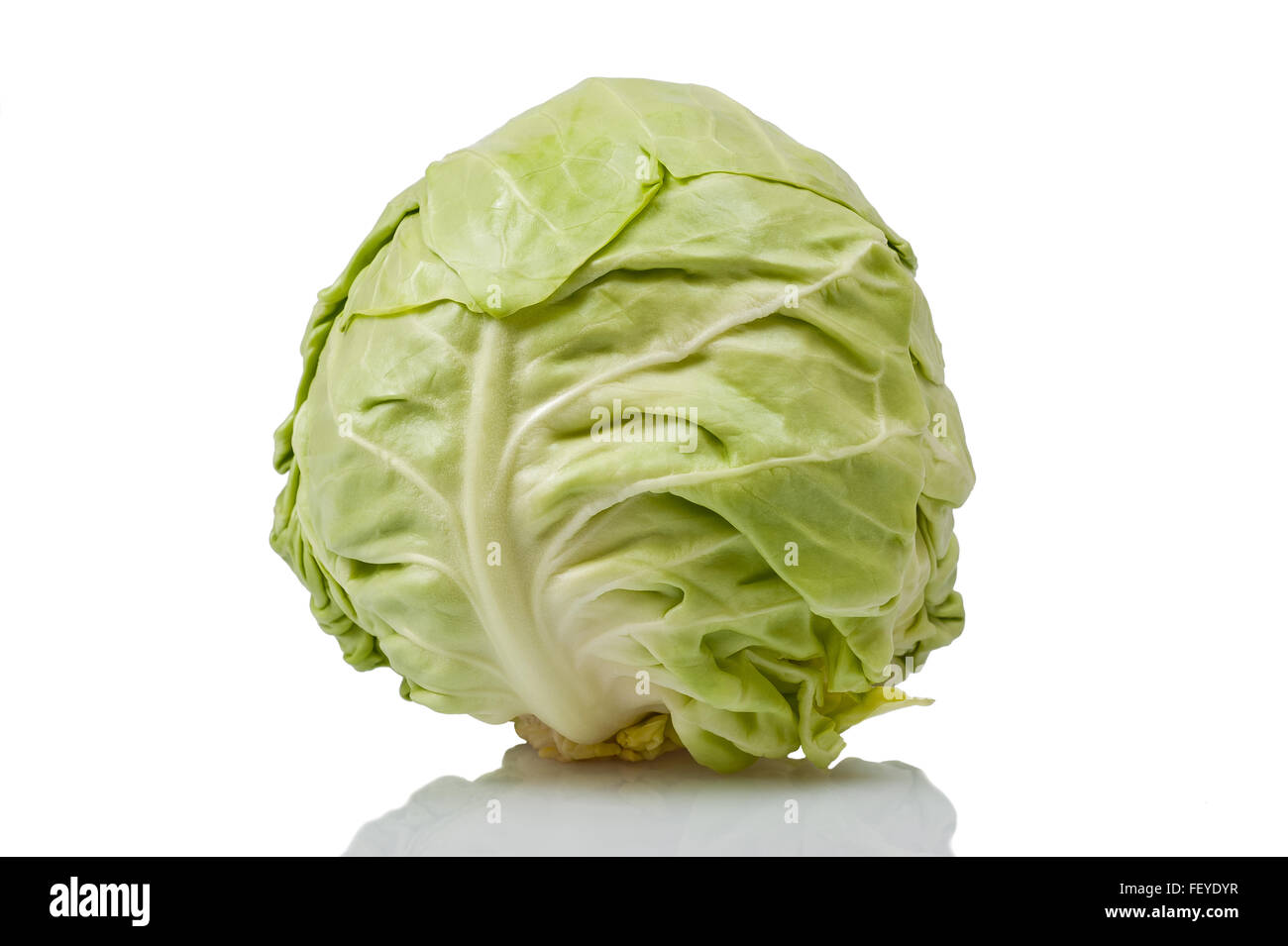 head cabbage isolated on white Stock Photo Alamy