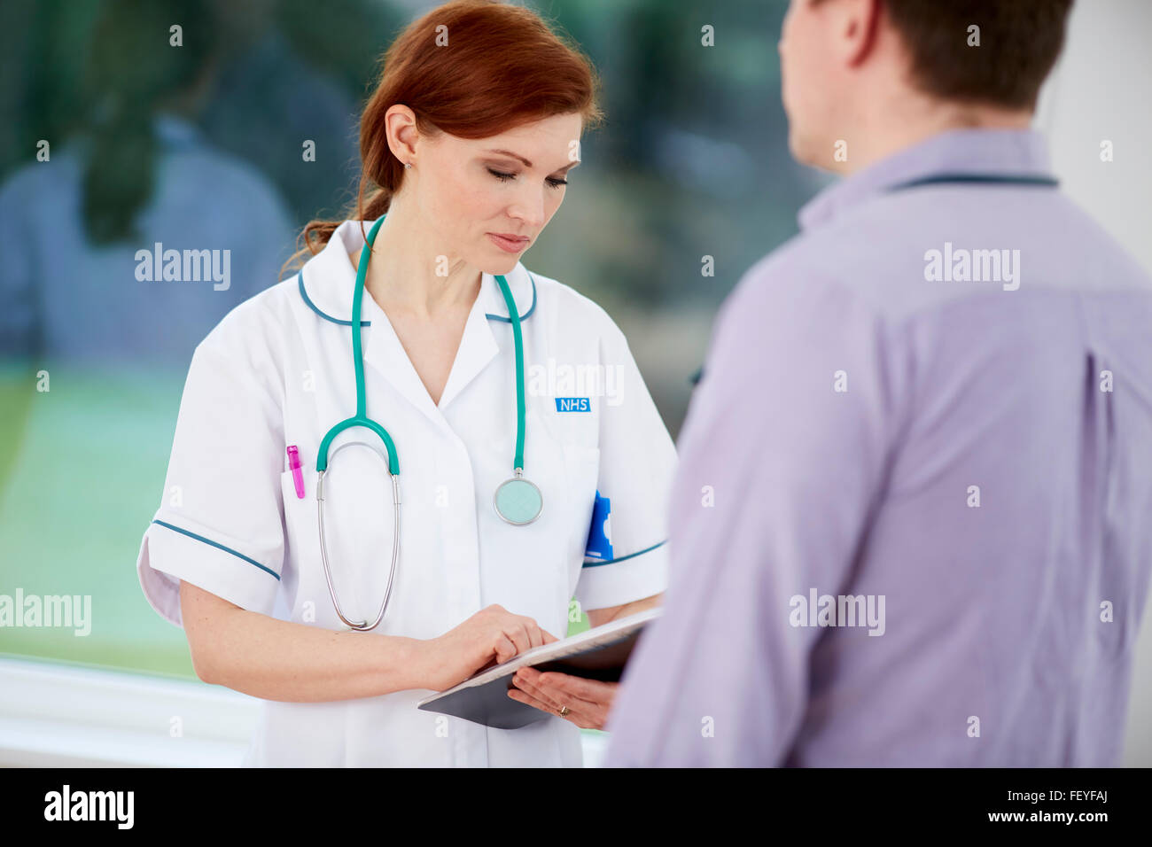 Nurse And Doctor Nhs Stock Photos & Nurse And Doctor Nhs Stock Images