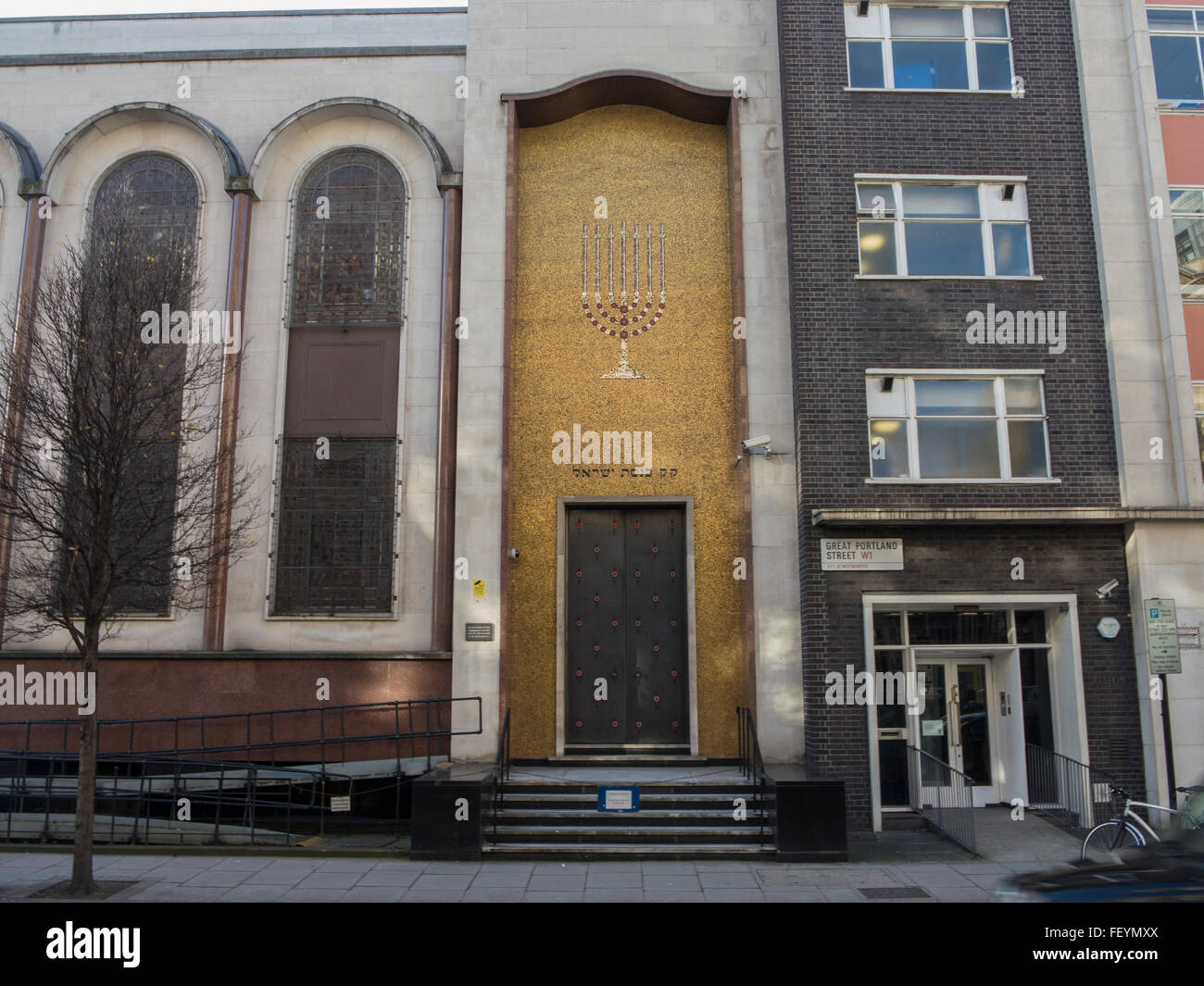 Central Synagogue, Great Portland Street, Fitzrovia, London, England