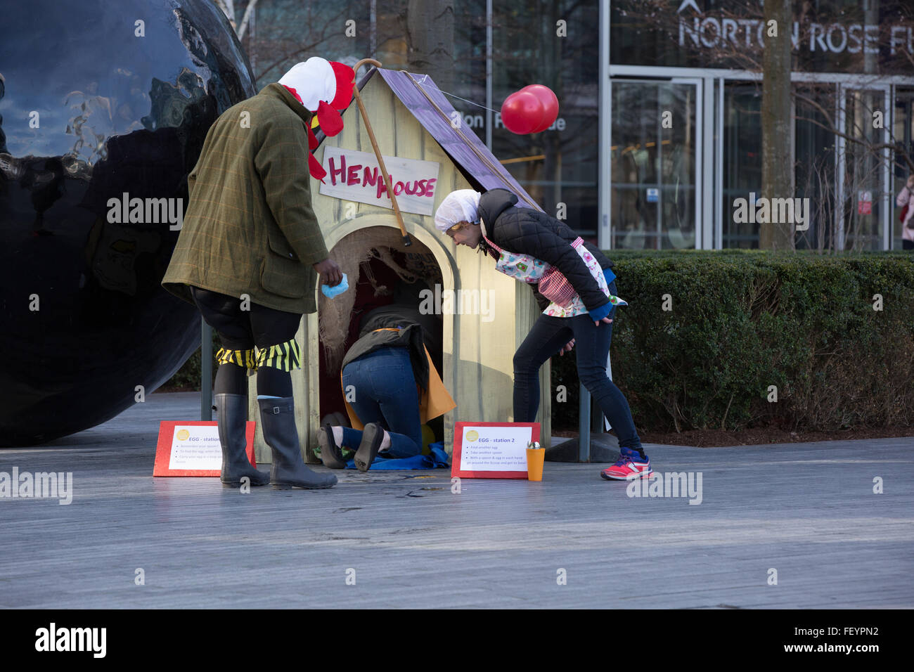 The London Bridge City Pancake Race, in its 4th Year, is a triathlon of