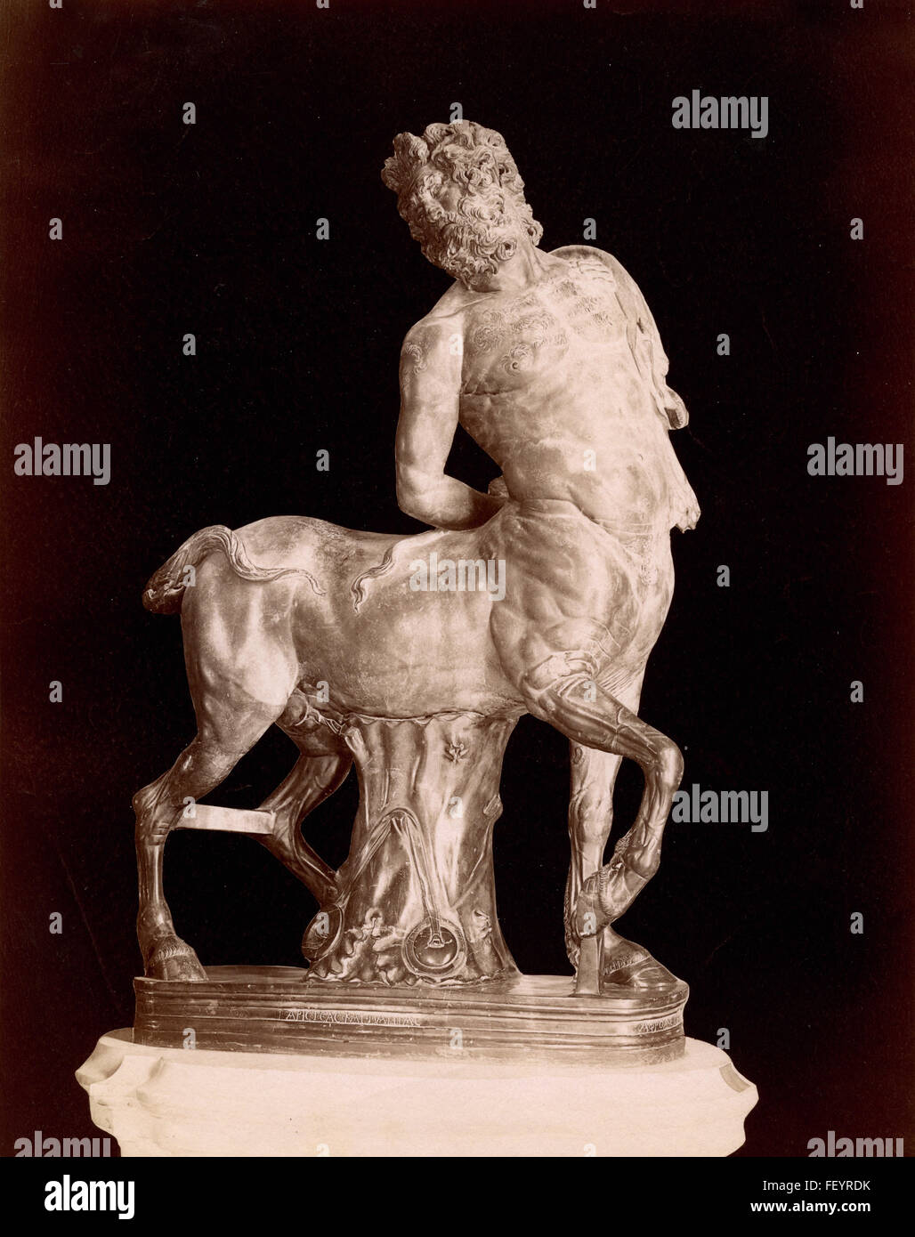 Centaur Aphrodisius in Caria, Roman statue Stock Photo