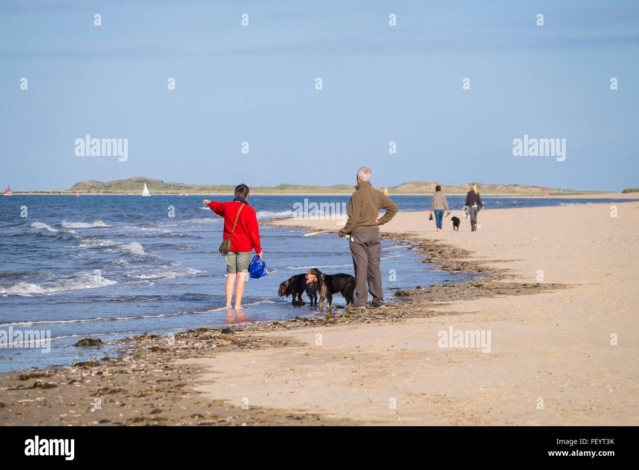 Sunny day on the beach hi-res stock photography and images - Alamy