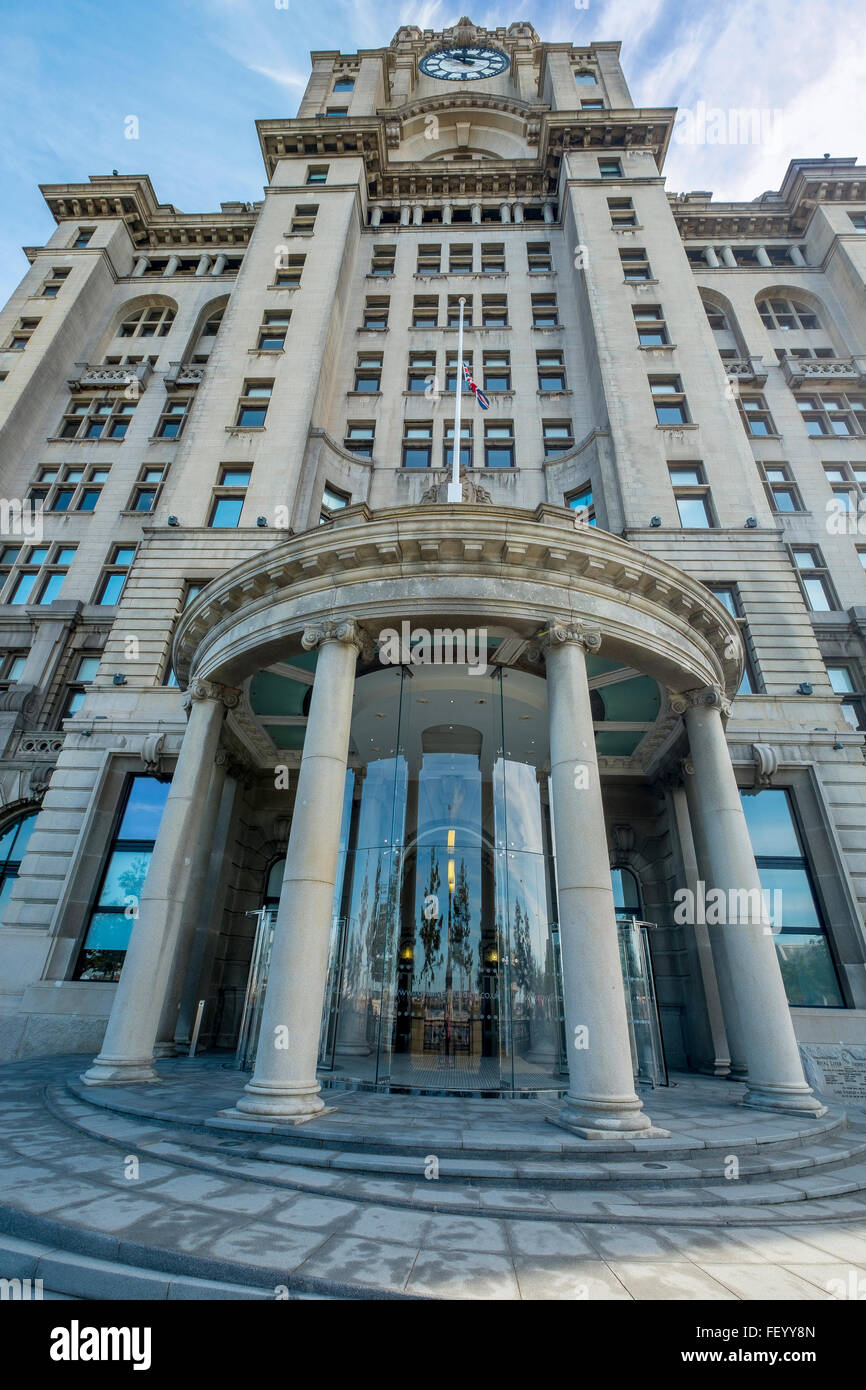 The Royal Liver Building, Liverpool. Stock Photo