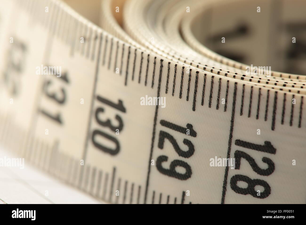 A Close-up of the Tape Measure Stock Image - Image of circumference, tape:  171275191