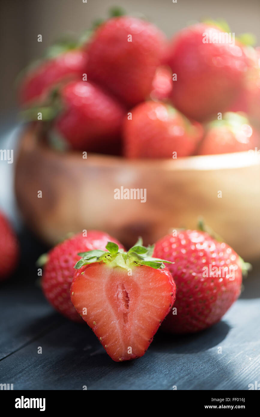 Fresh ripe strawberry Stock Photo - Alamy