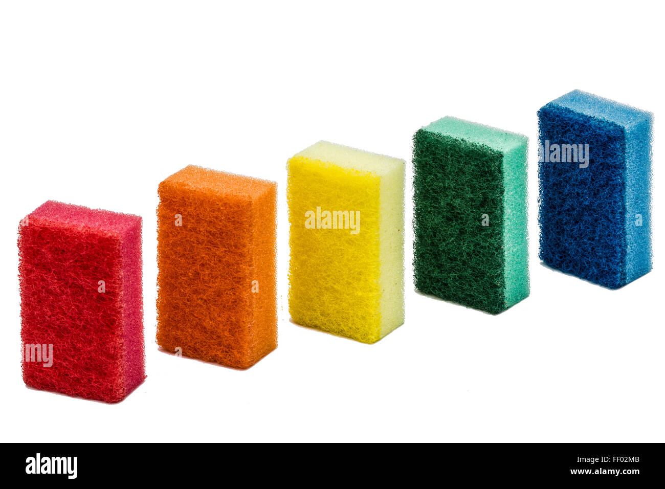 Sponges For Washing Dishes Isolated On White Background Stock Photo sponges-for-washing-dishes-isolated-on-white-background-stock-photo