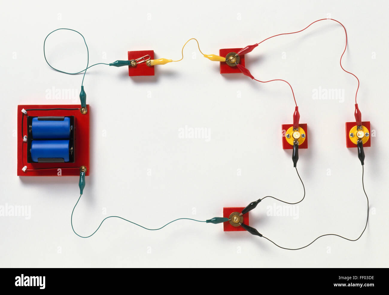 Electric Circuit Split Into Branches (parallel Stock Photo Alamy 