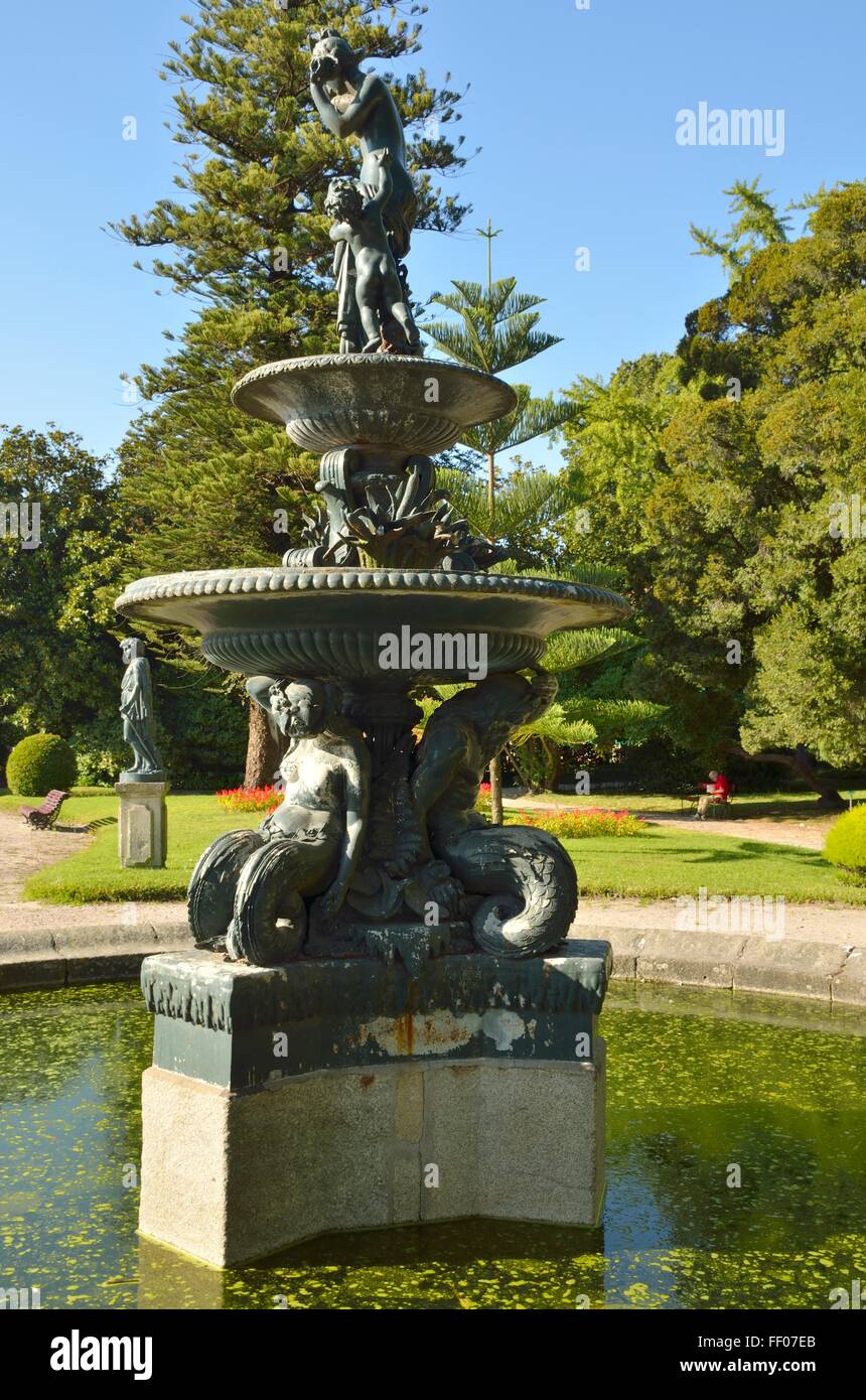 Crystal Palace Gardens Porto High Resolution Stock Photography and