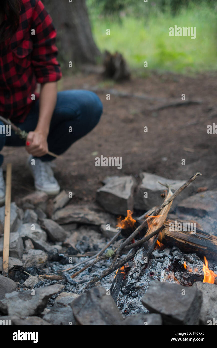 Kindling Fire Stock Photos & Kindling Fire Stock Images Alamy