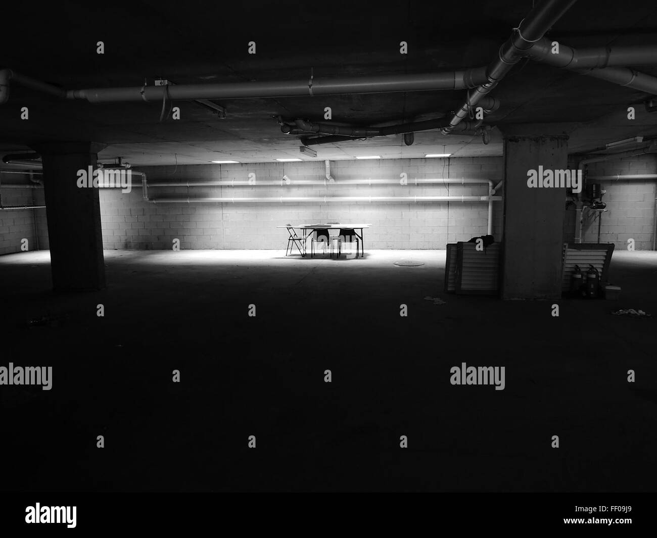 Table and Chairs in Warehouse Table and Chairs in Warehouse Stock Photo Alamy