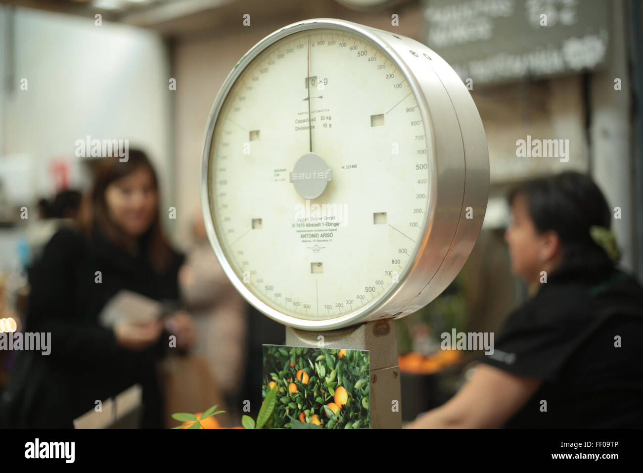 Produce Scale Produce Scale Stock Photo Alamy