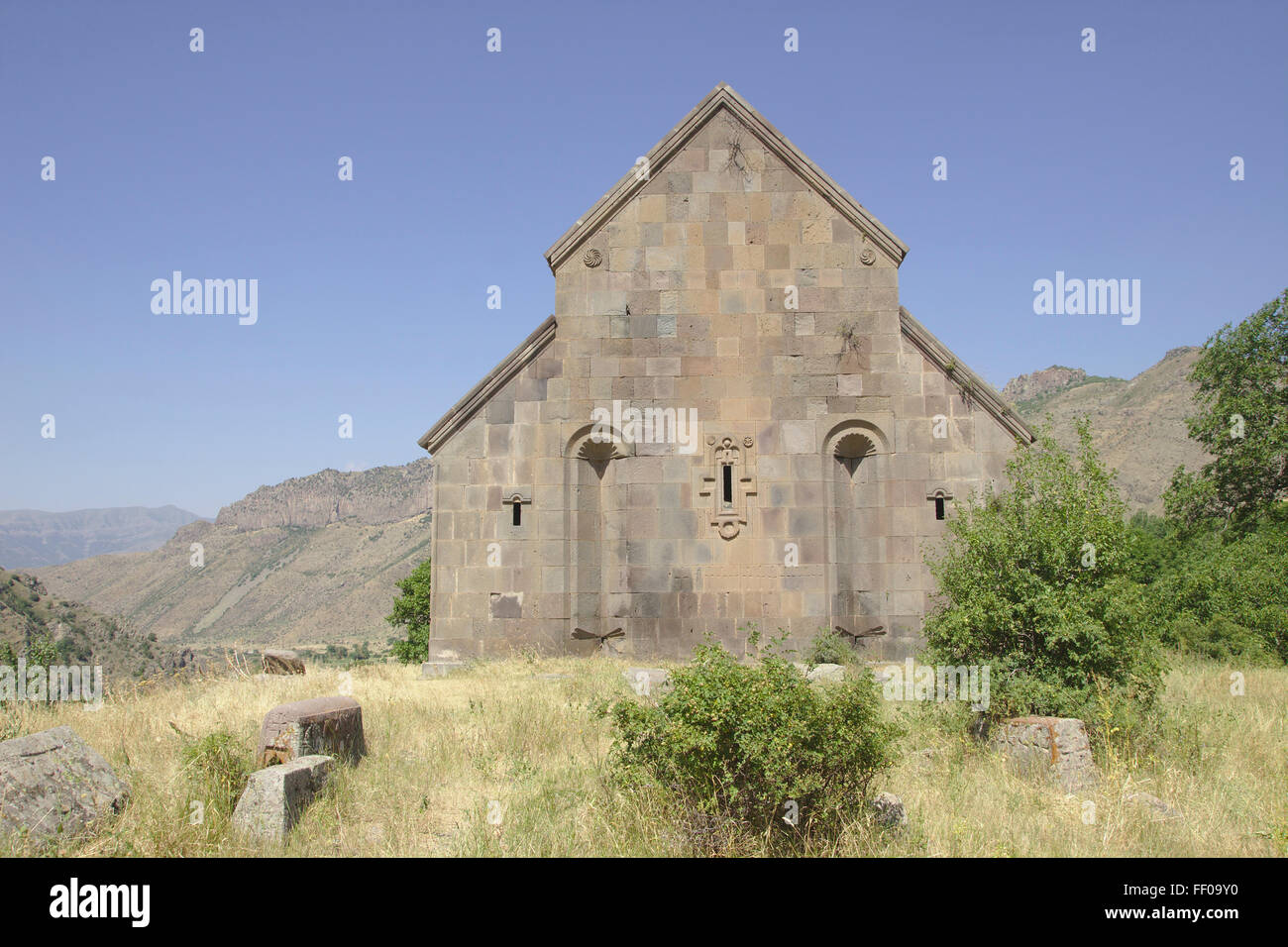 Surp Zorats church in Yeghis, southern Armenia Stock Photo