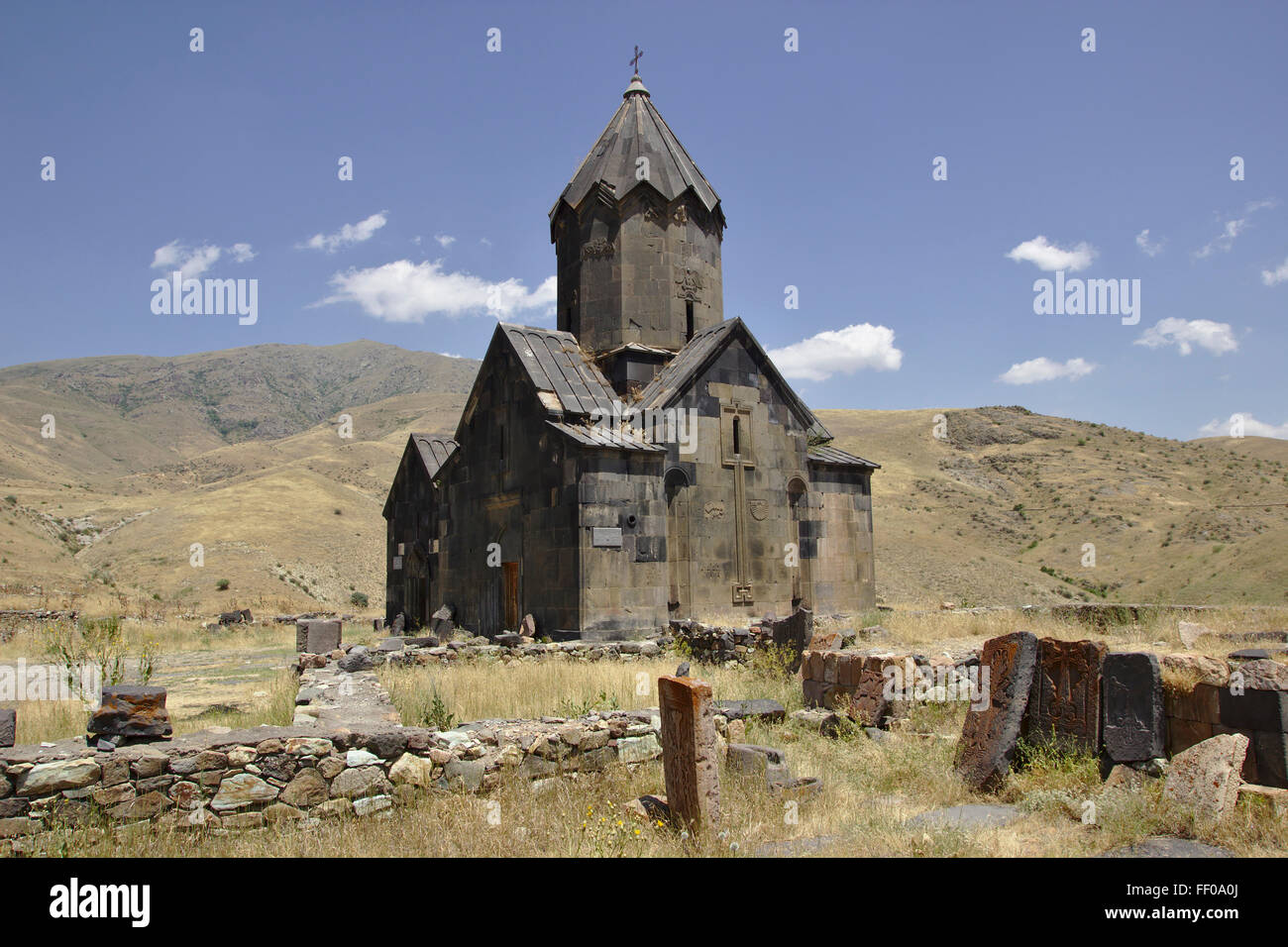 Surp Stepanos Church, Tanahati Vank monastery near Yeghegnadzor, Armenia Stock Photo