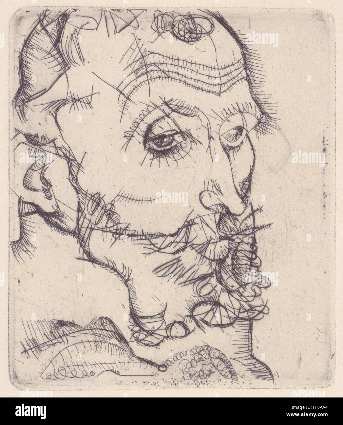 Drawing by Egon Schiele Drawing by Egon Schiele Stock Photo: 95279804 - Alamy