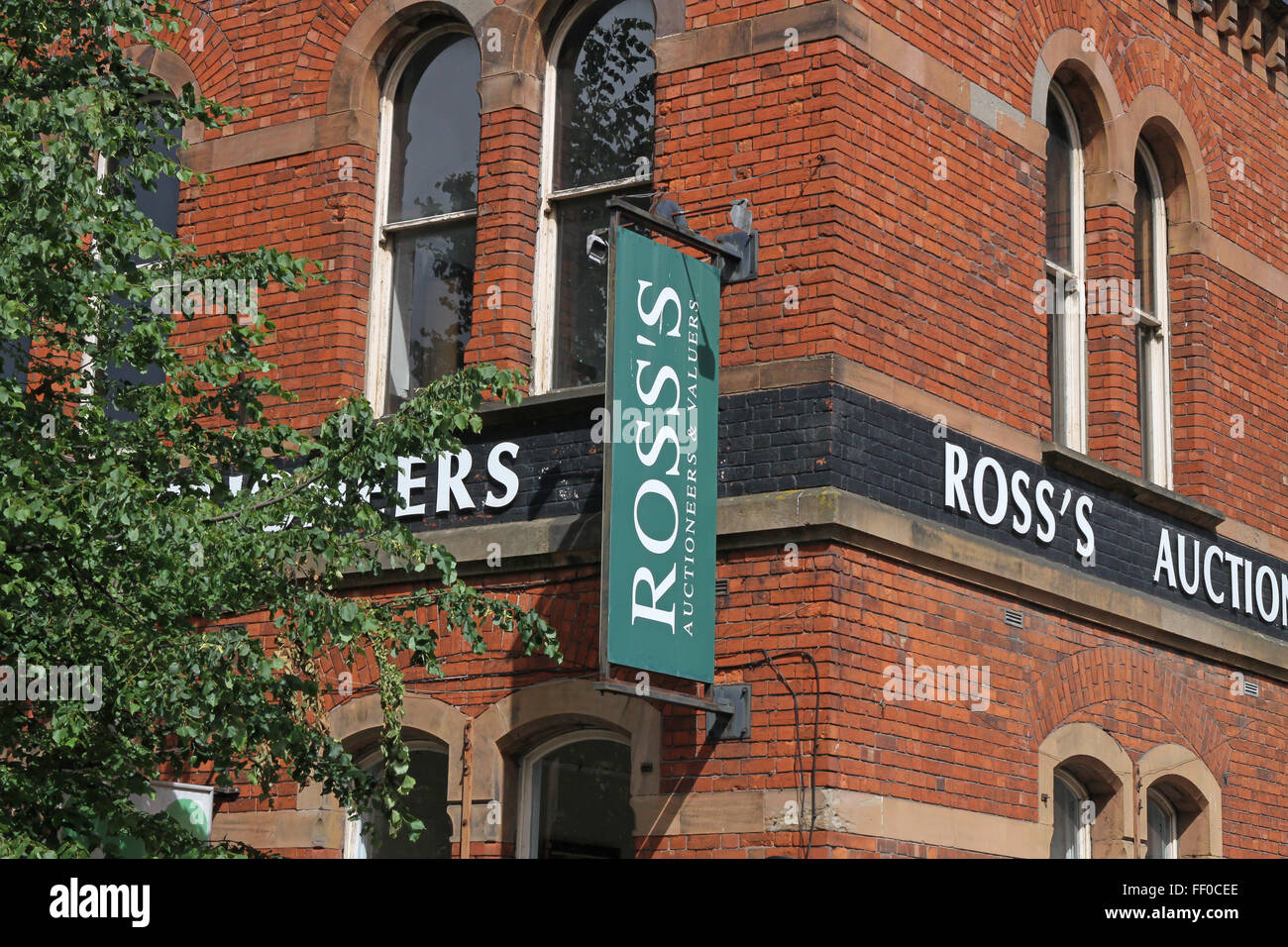 Rosss auction house belfast city centre hires stock photography and