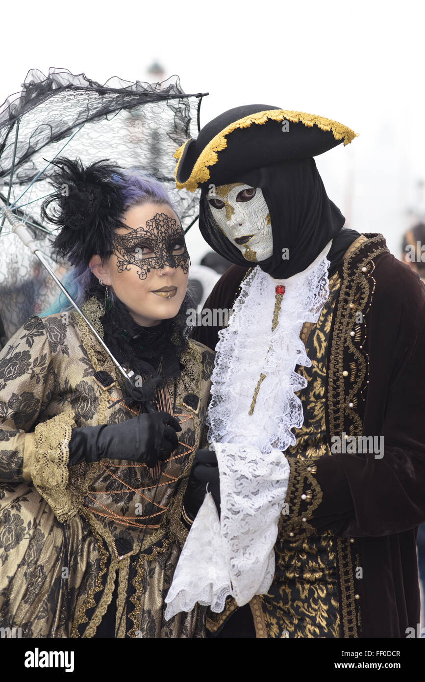 The Venice Carnival Italy Europe 2016 Stock Photo - Alamy
