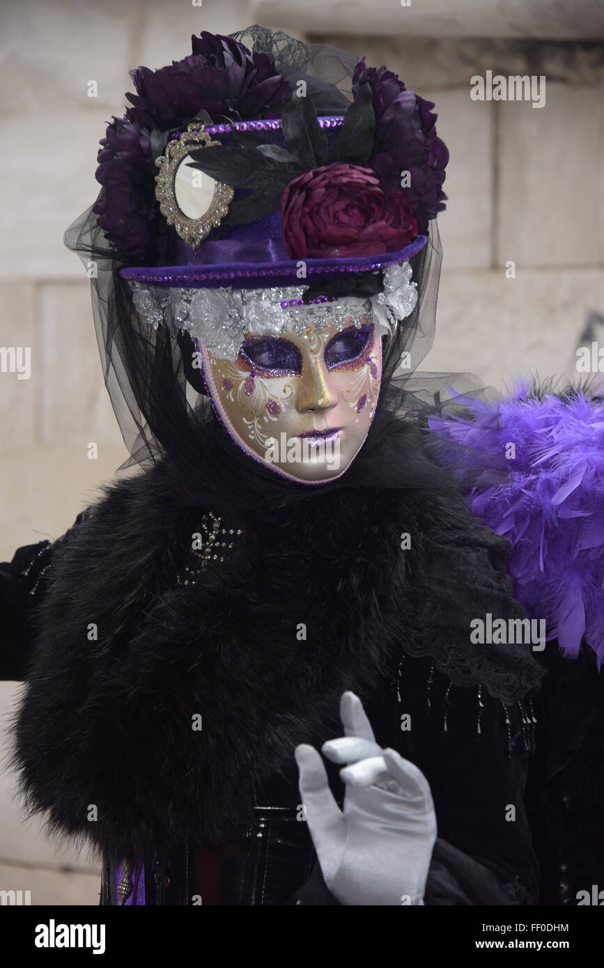 The Venice Carnival Italy Europe 2016 Stock Photo - Alamy