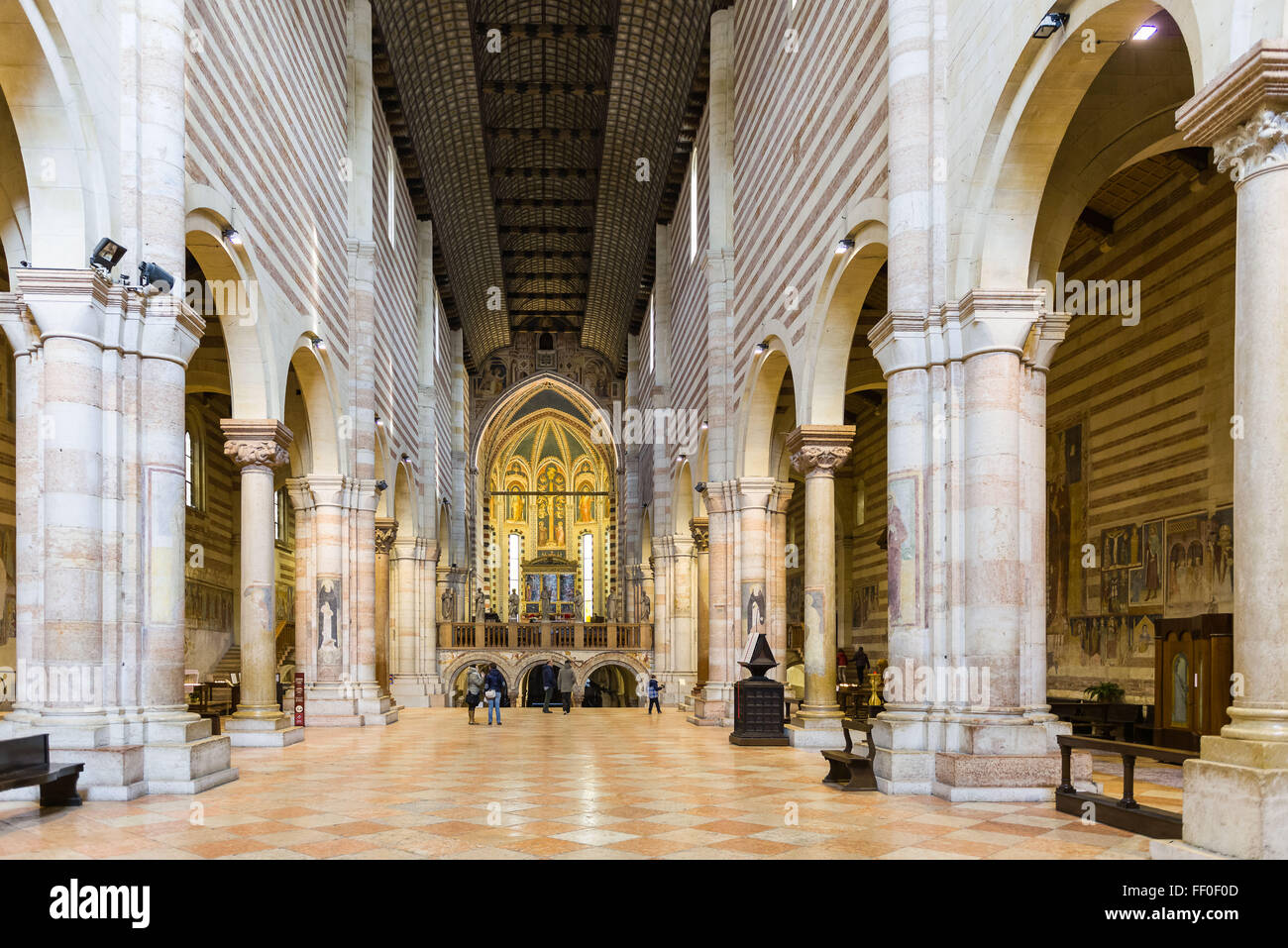 San zeno verona interior hires stock photography and images Alamy