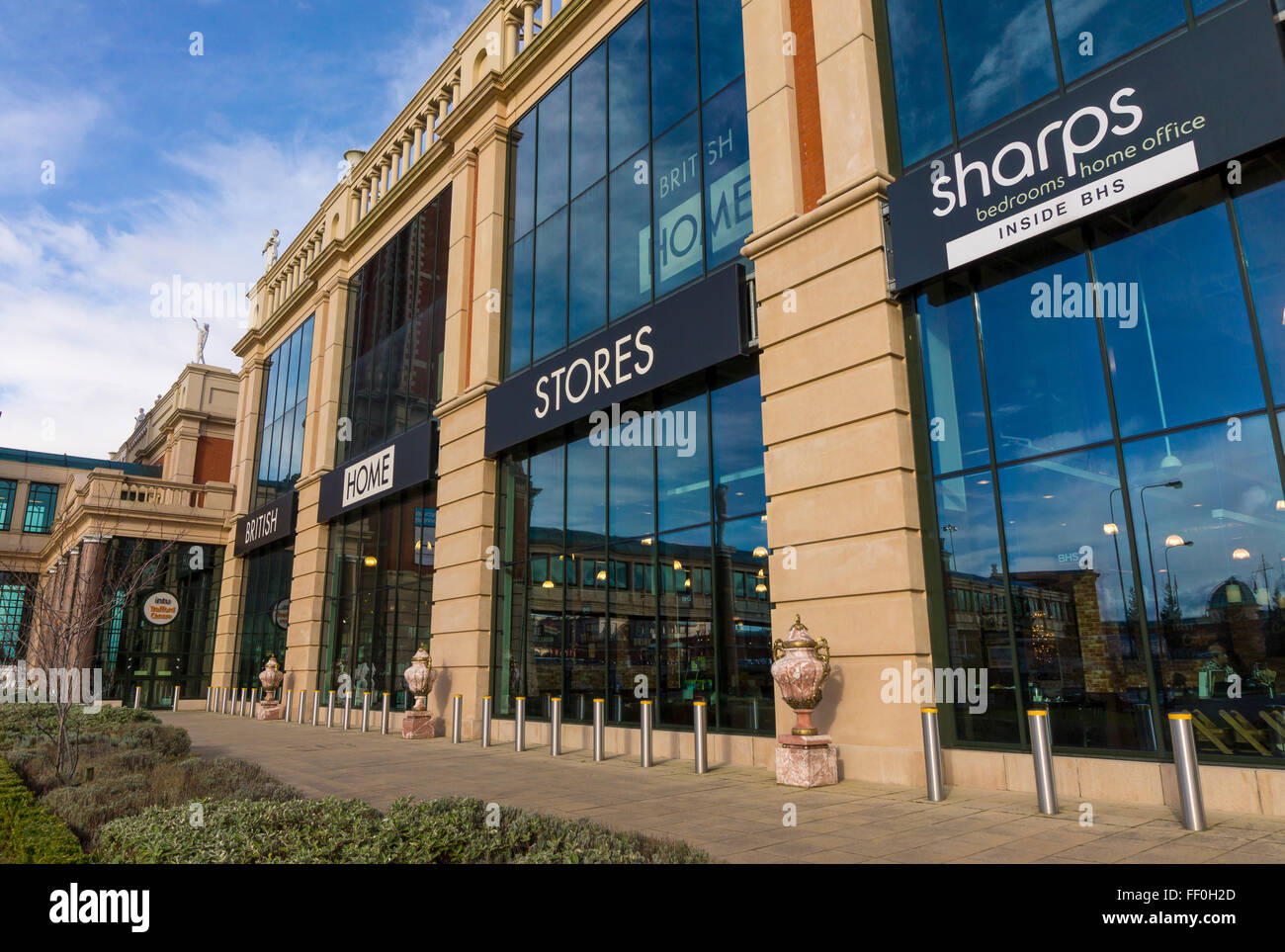 British Home Stores Sharps Store at Barton Square, Intu Trafford Centre ...