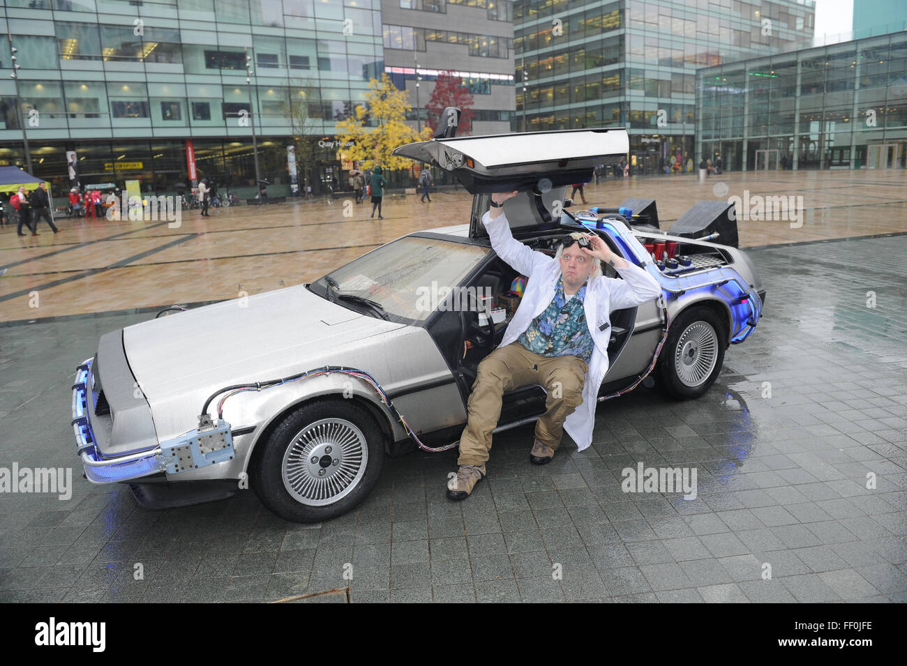 Delorean car hi-res stock photography and images - Alamy