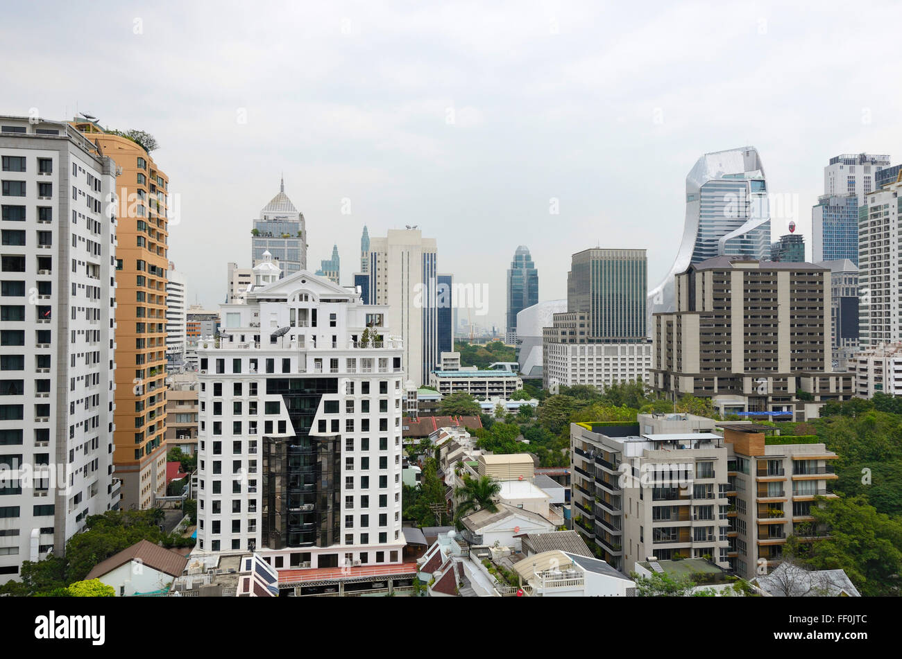 modern buildings in the center of Bangkok Stock Photo - Alamy