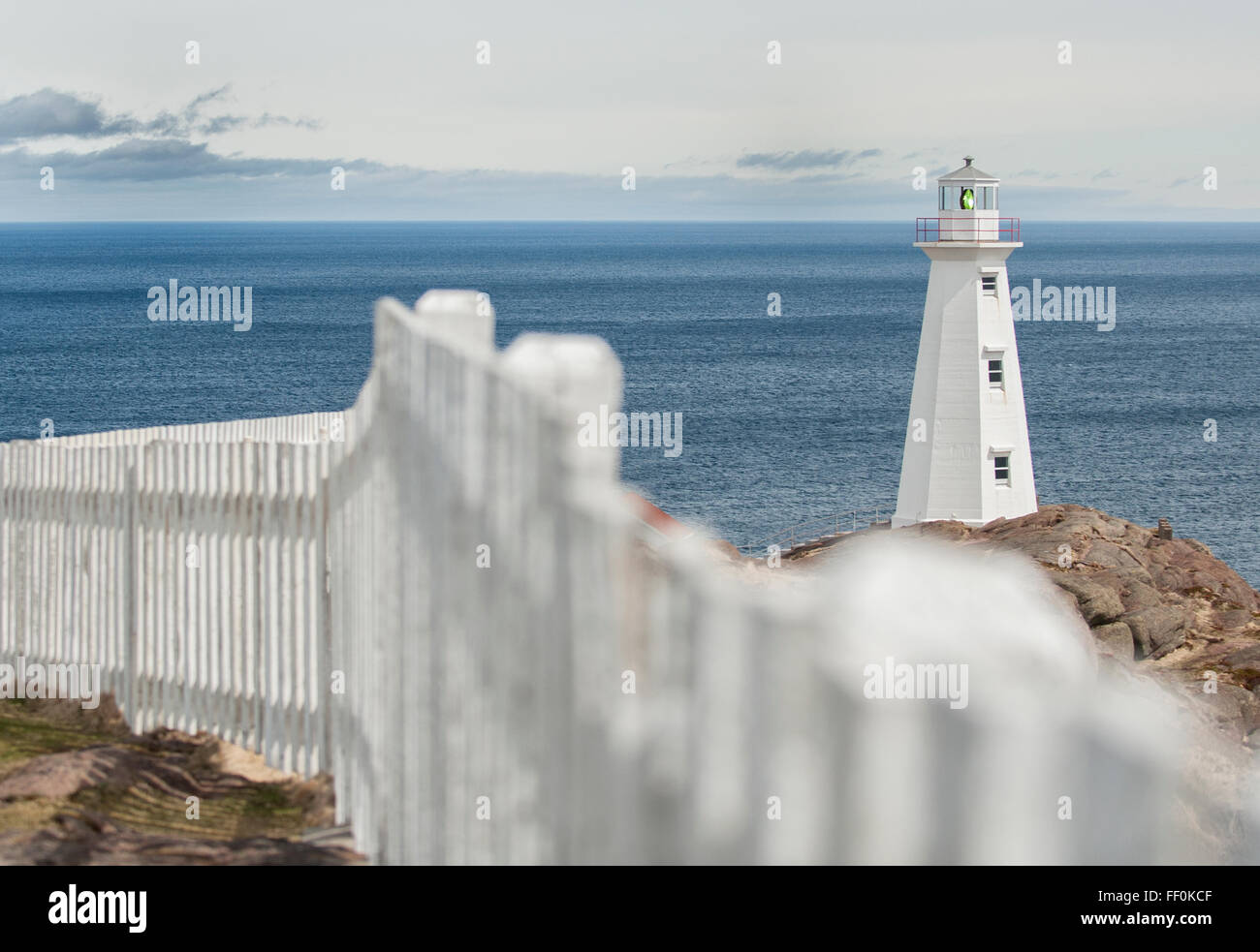 Cape Spear Lighthouse, St. John's Newfoundland Stock Photo Alamy