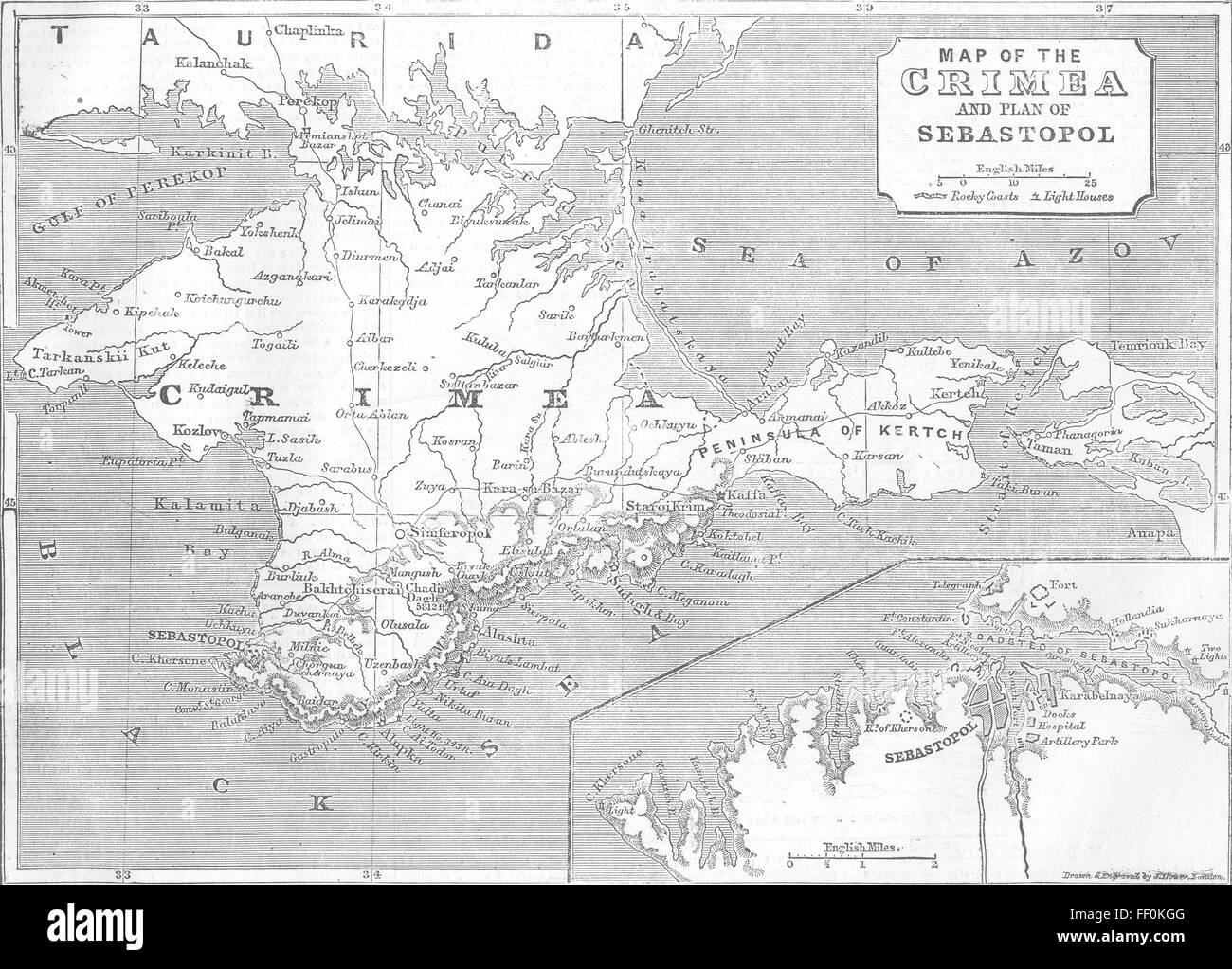Vector map Sevastopol Ukraine PDF