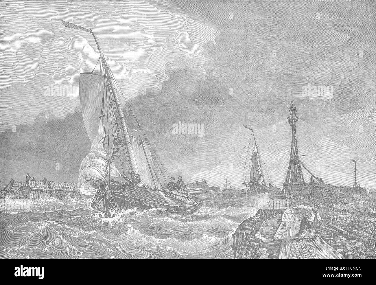 19th century lugger hi-res stock photography and images - Alamy