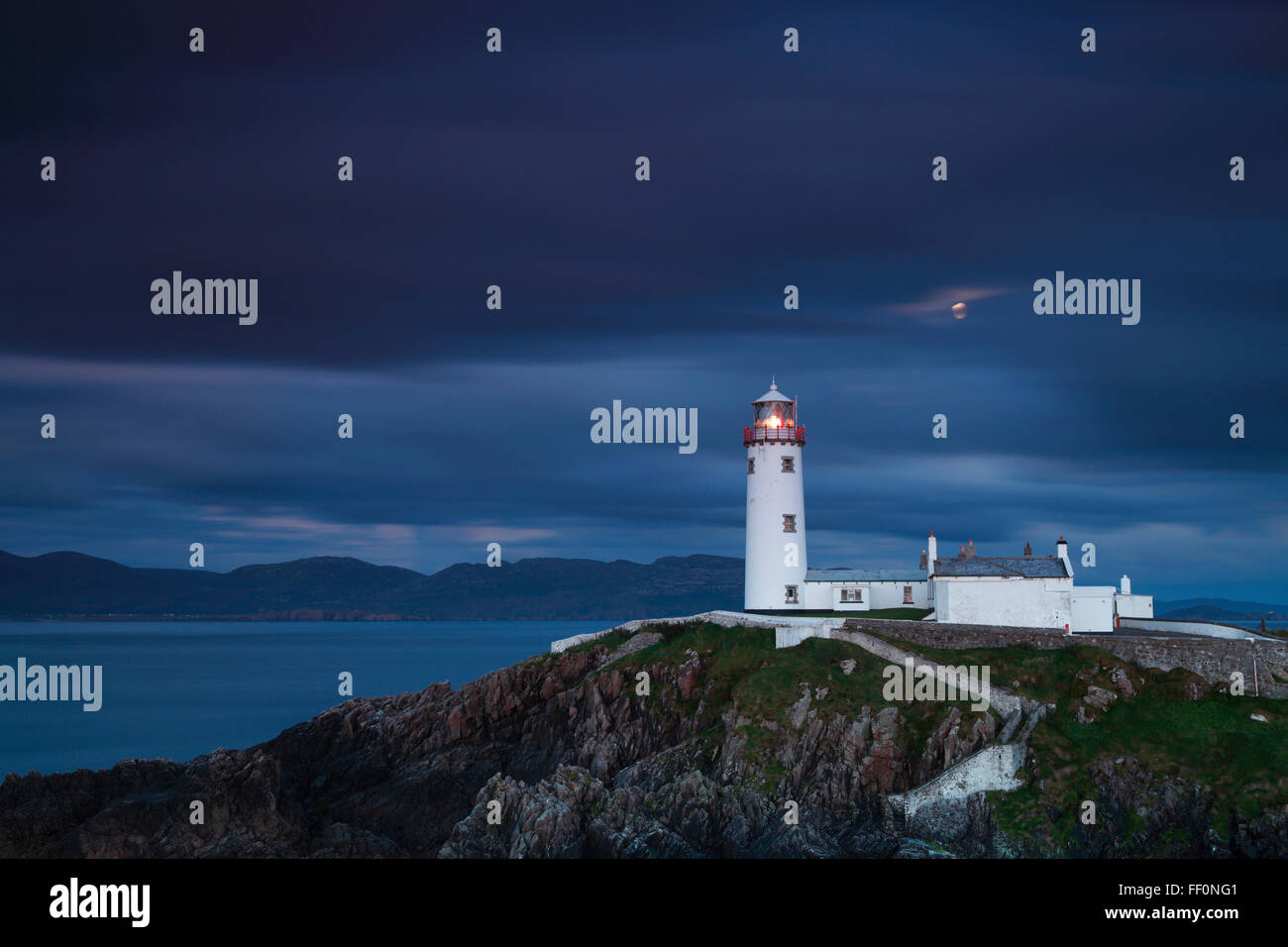 Fanad Lighthouse at the Fanad Head, Donegal Stock Photo Alamy