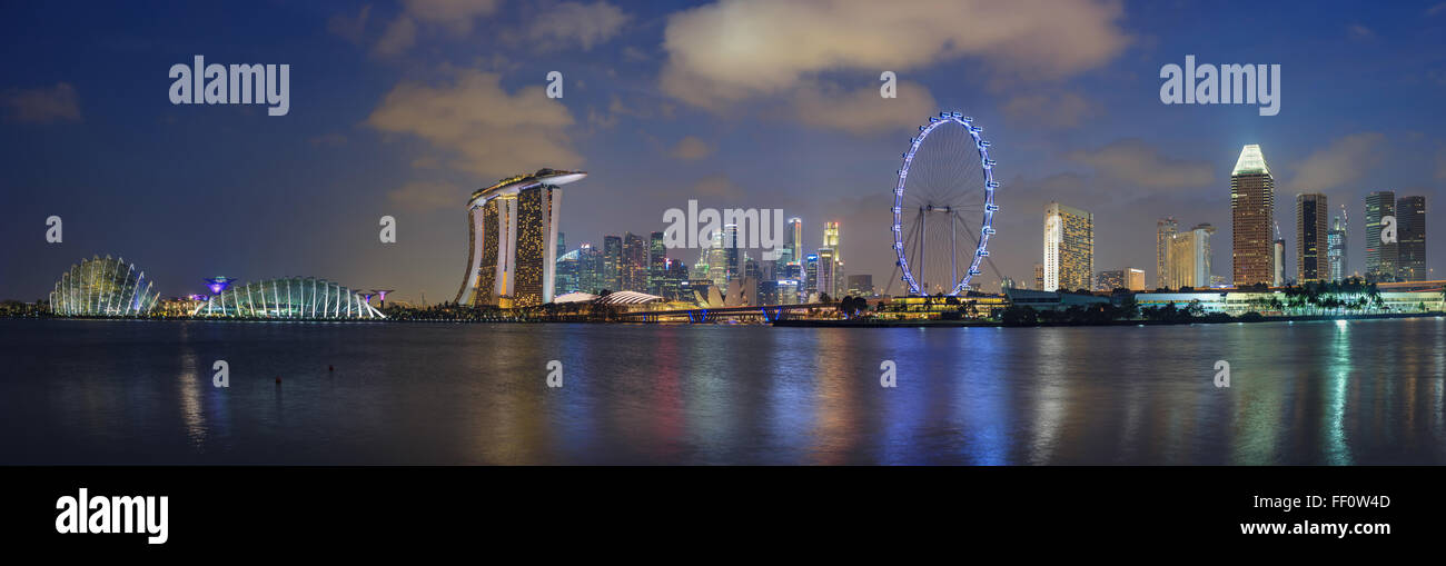 City urban skyline panorama hi-res stock photography and images - Alamy