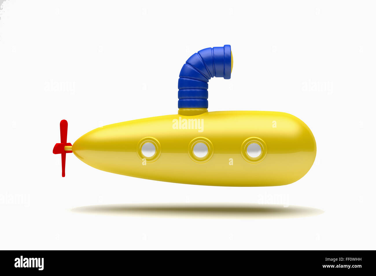 Close up of submarine toy Stock Photo