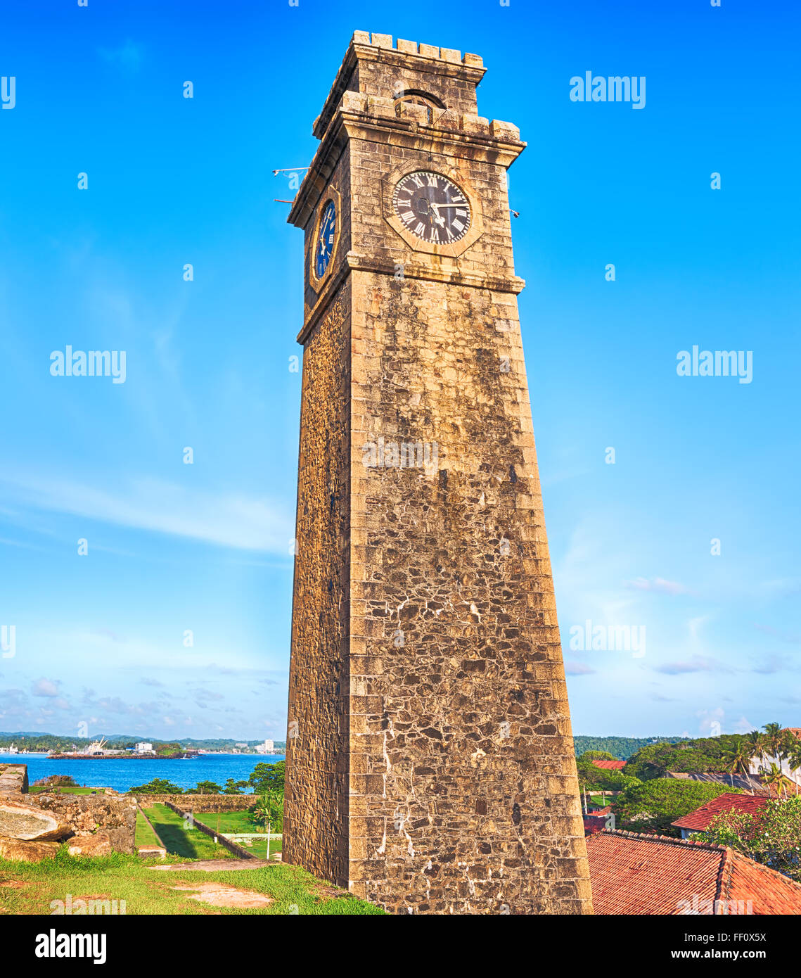 Anthonisz Memorial Clock Tower in Galle, Sri Lanka Stock Photo Alamy