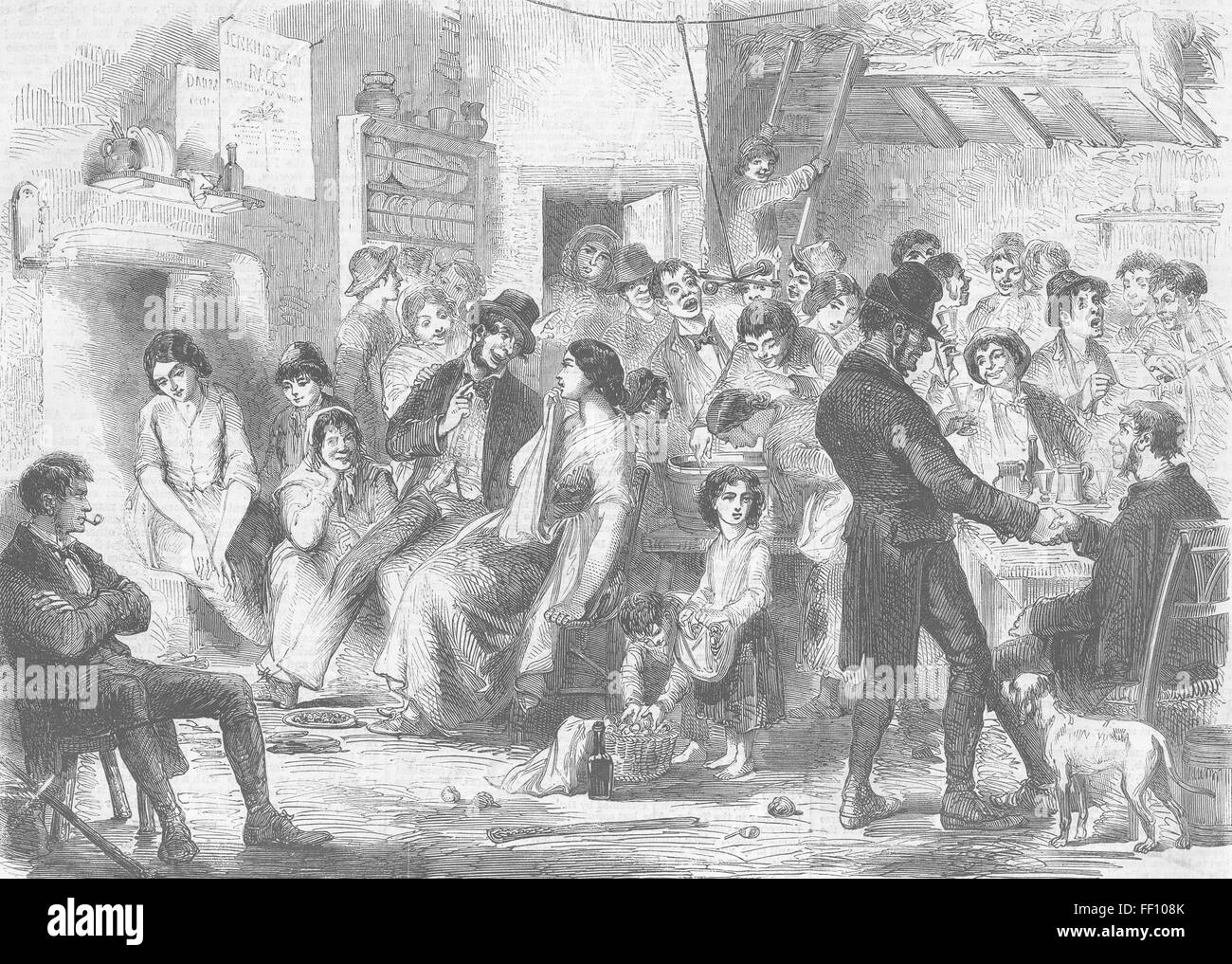 1857. Illustrated London News Stock Photo