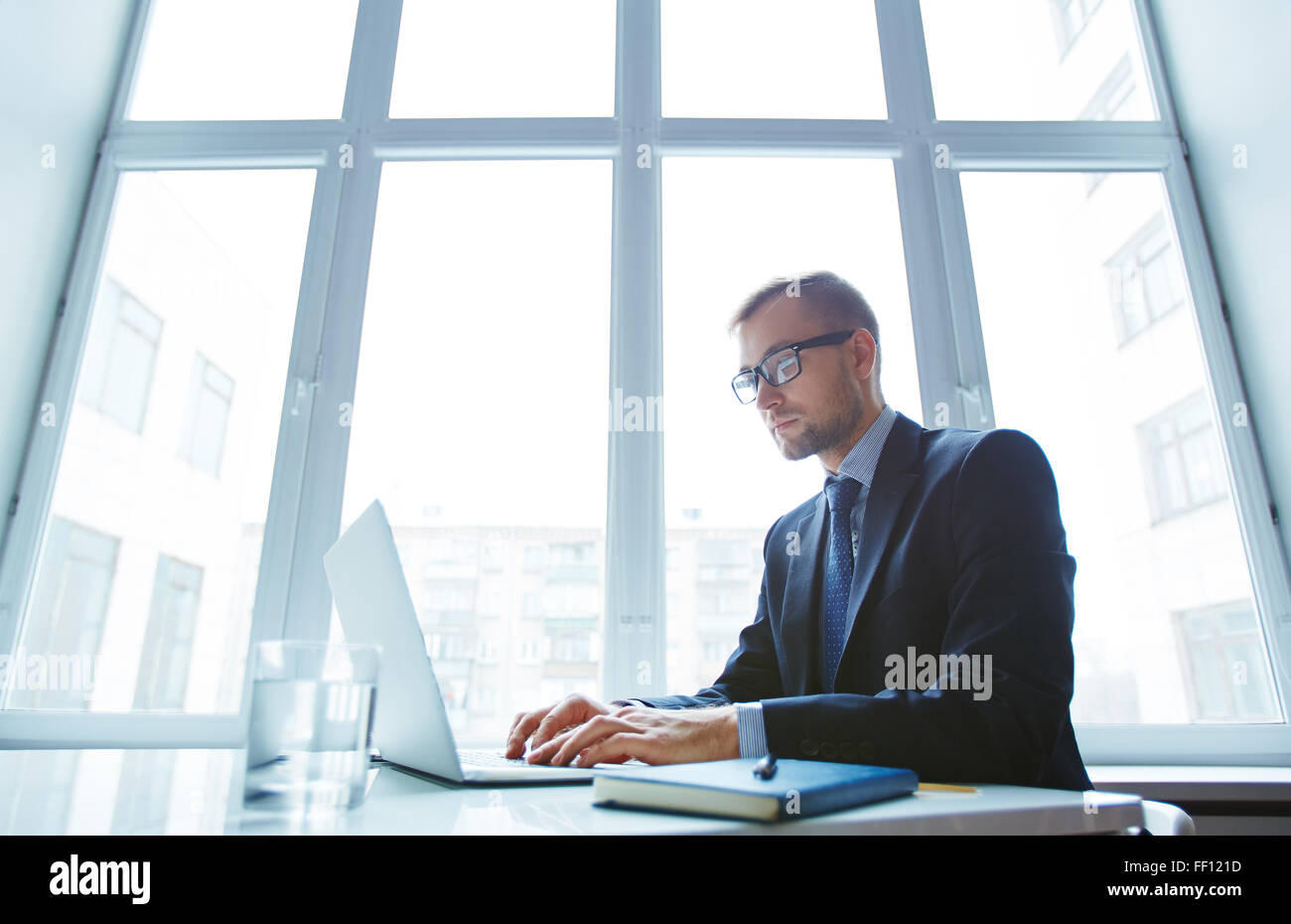 Confident employee office hi-res stock photography and images - Alamy