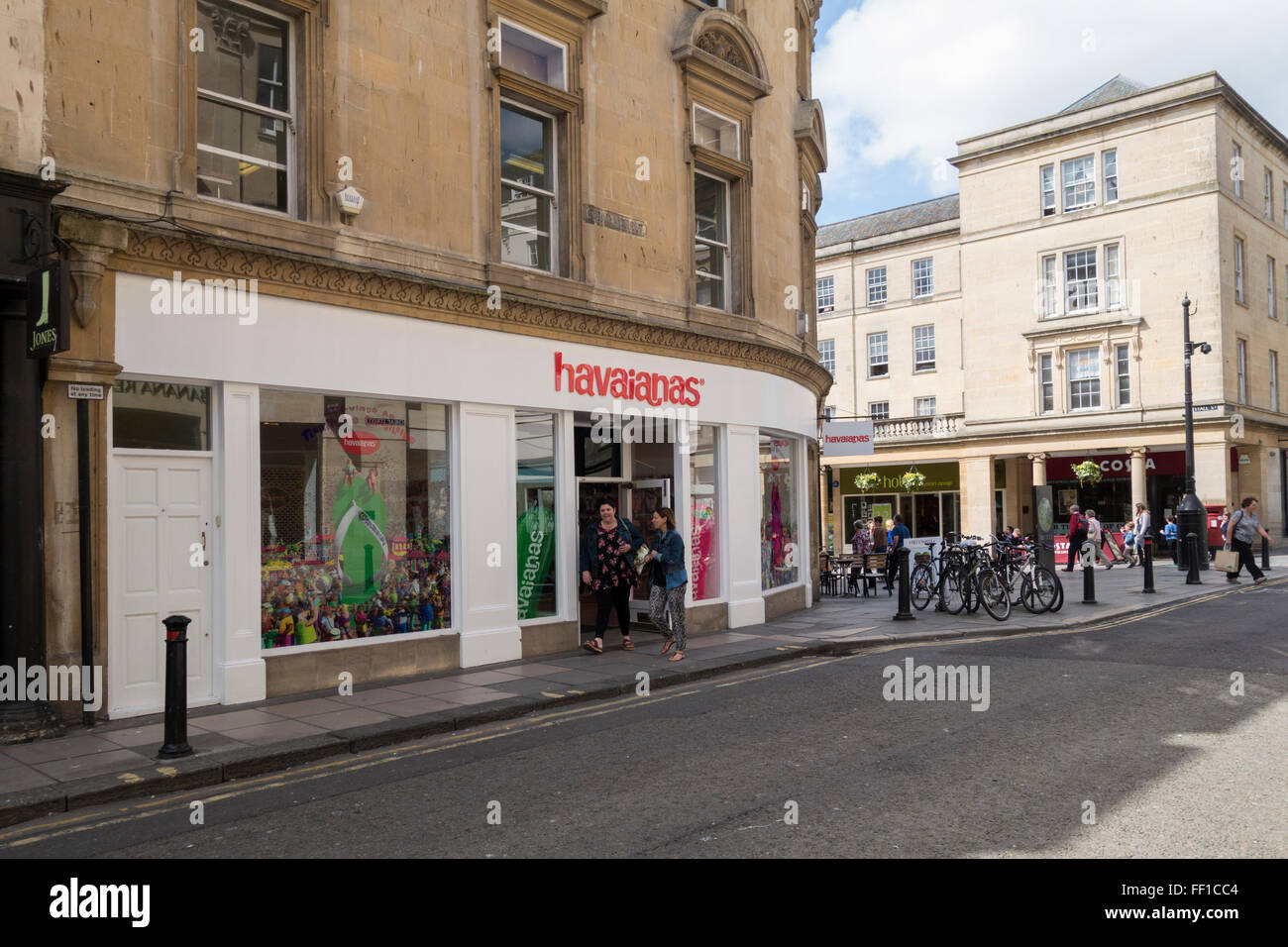 Havaianas Store in Bath, England Stock Photo