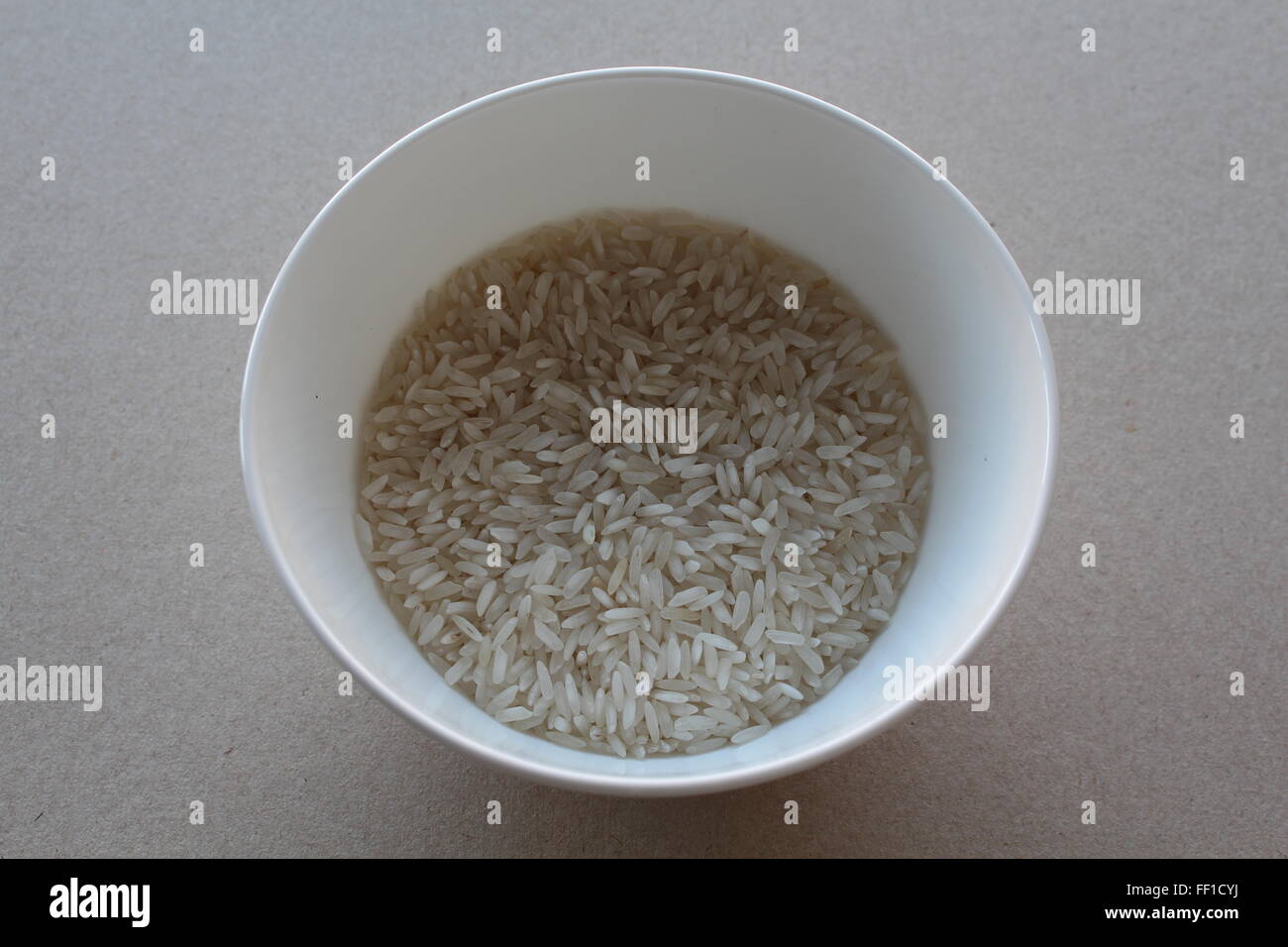a dish with rice Stock Photo
